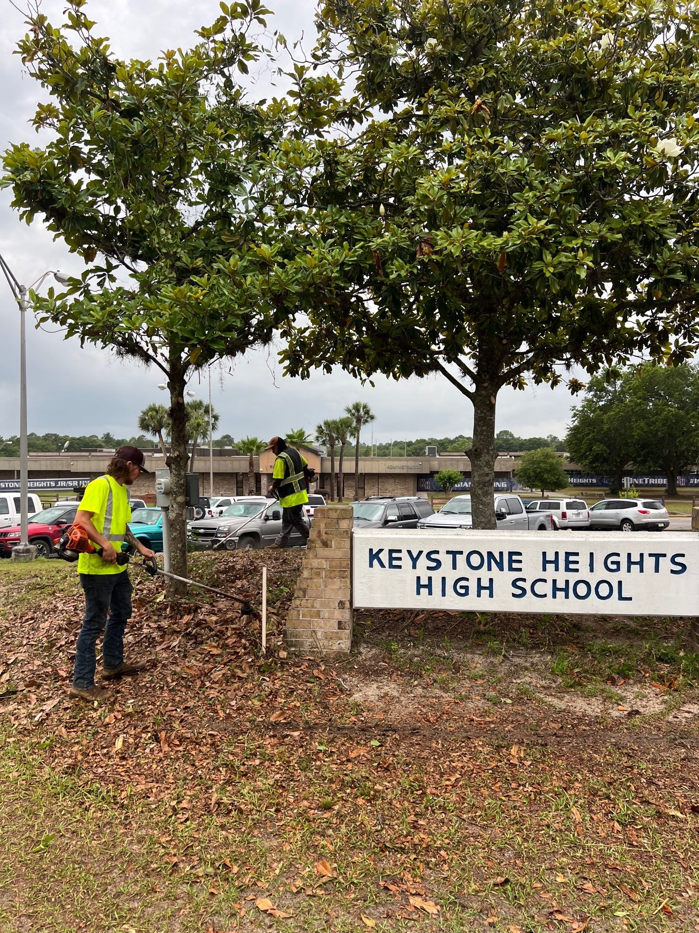 Landscape Install | Keystone Heights HS by ProGreen Services