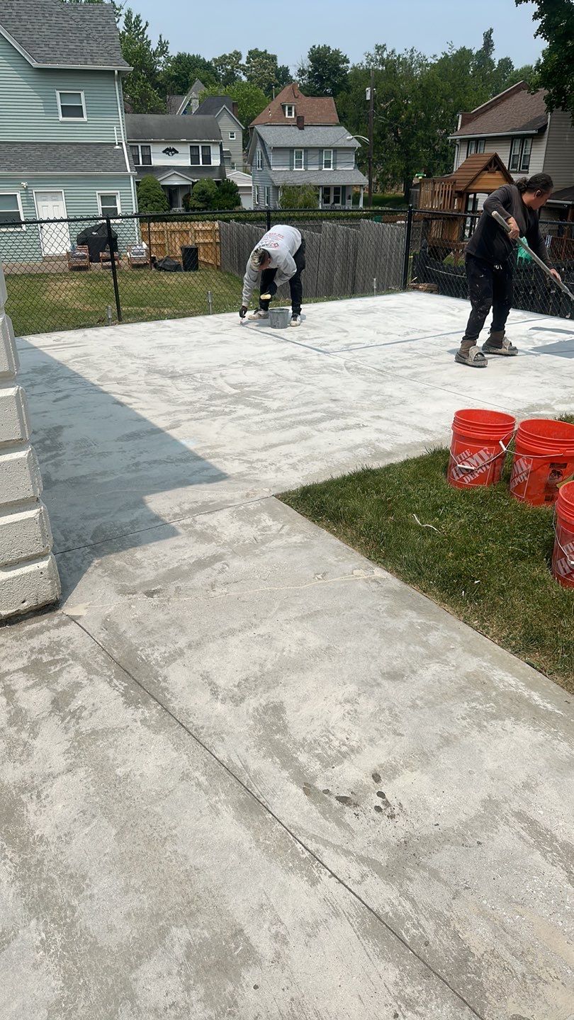 Driveway Project in Pittsburgh by Floors in a Day, Inc
