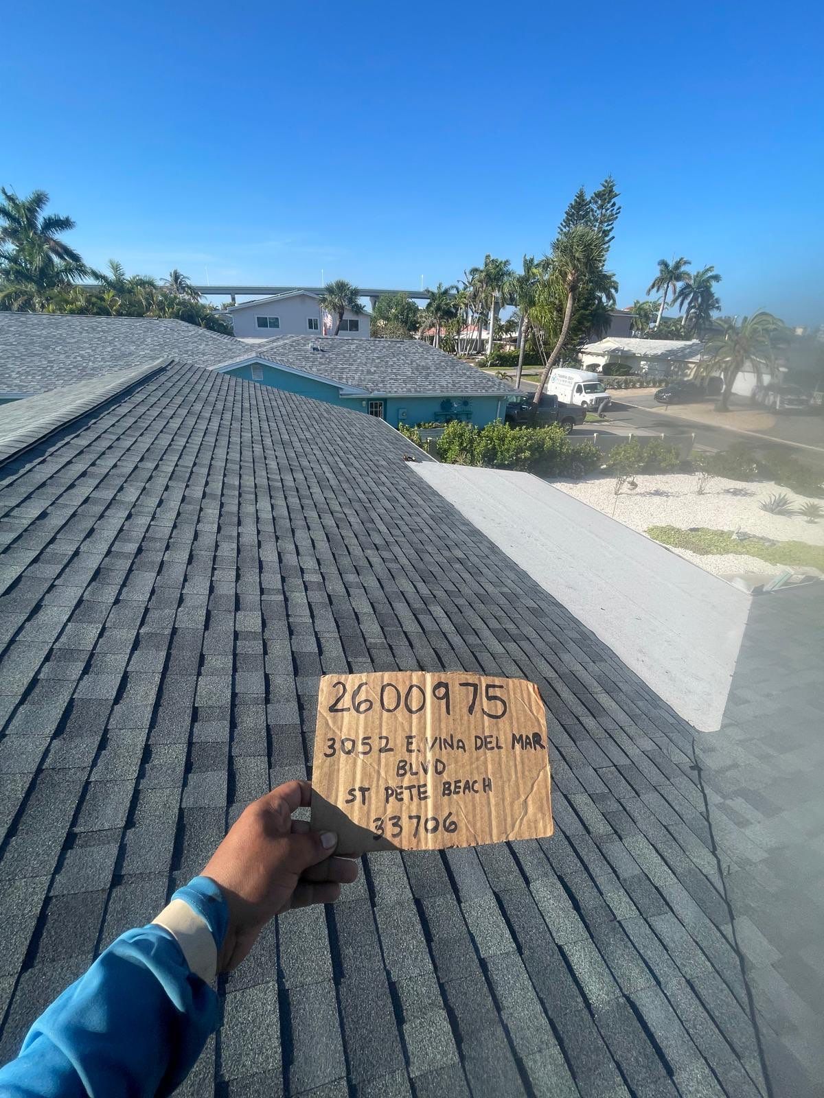 Project in St. Pete Beach 33706 by Mitchell Roofing Company LLC 