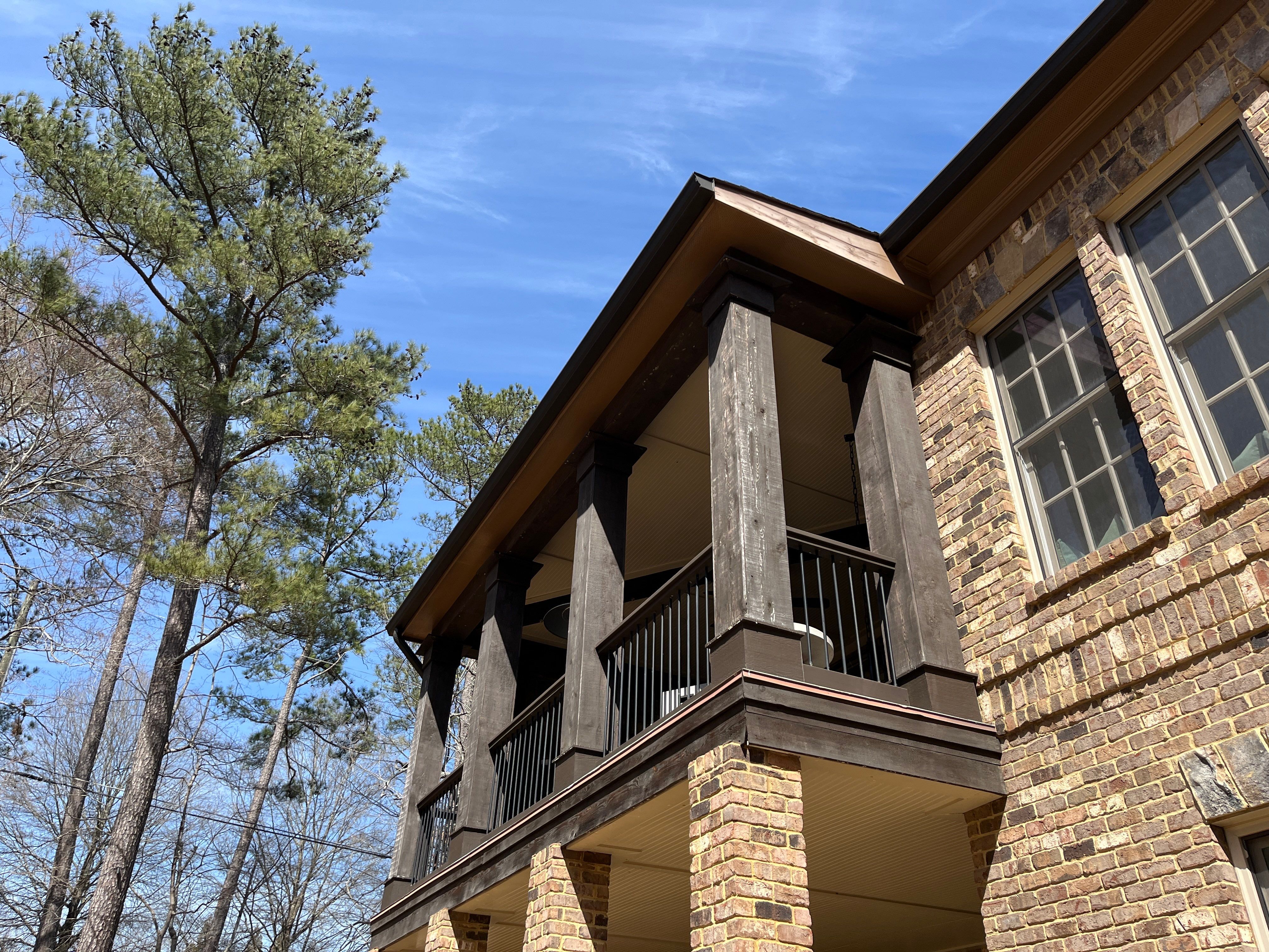 Trex Deck Resurface with New Railing in Atlanta, GA by Nelson Exteriors