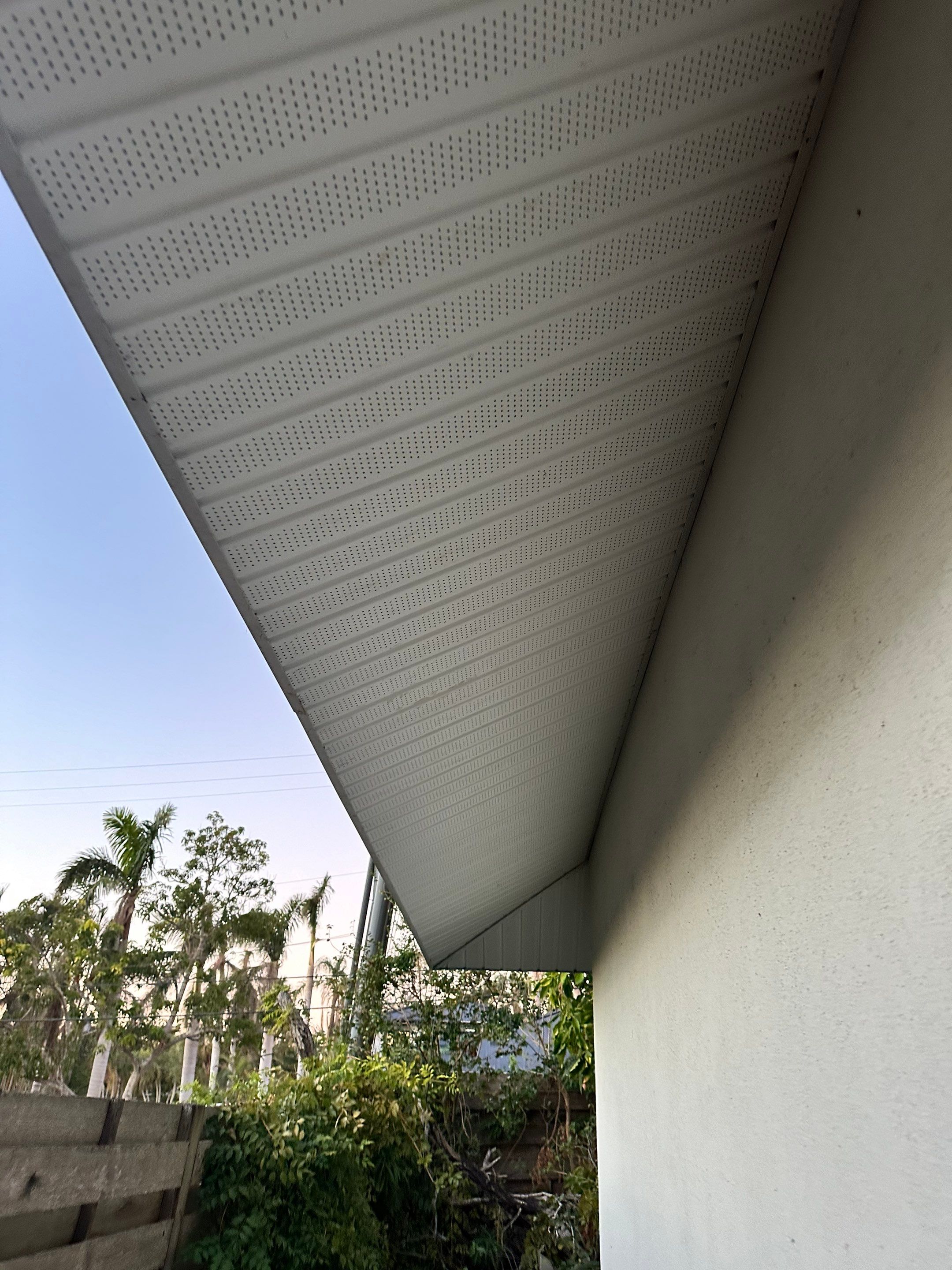 Replace All Soffit in the House in Sarasota FL by Gutter Professors