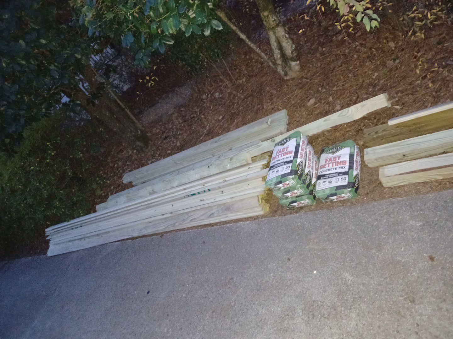 Montcrest - Fence by Pillar and Pine