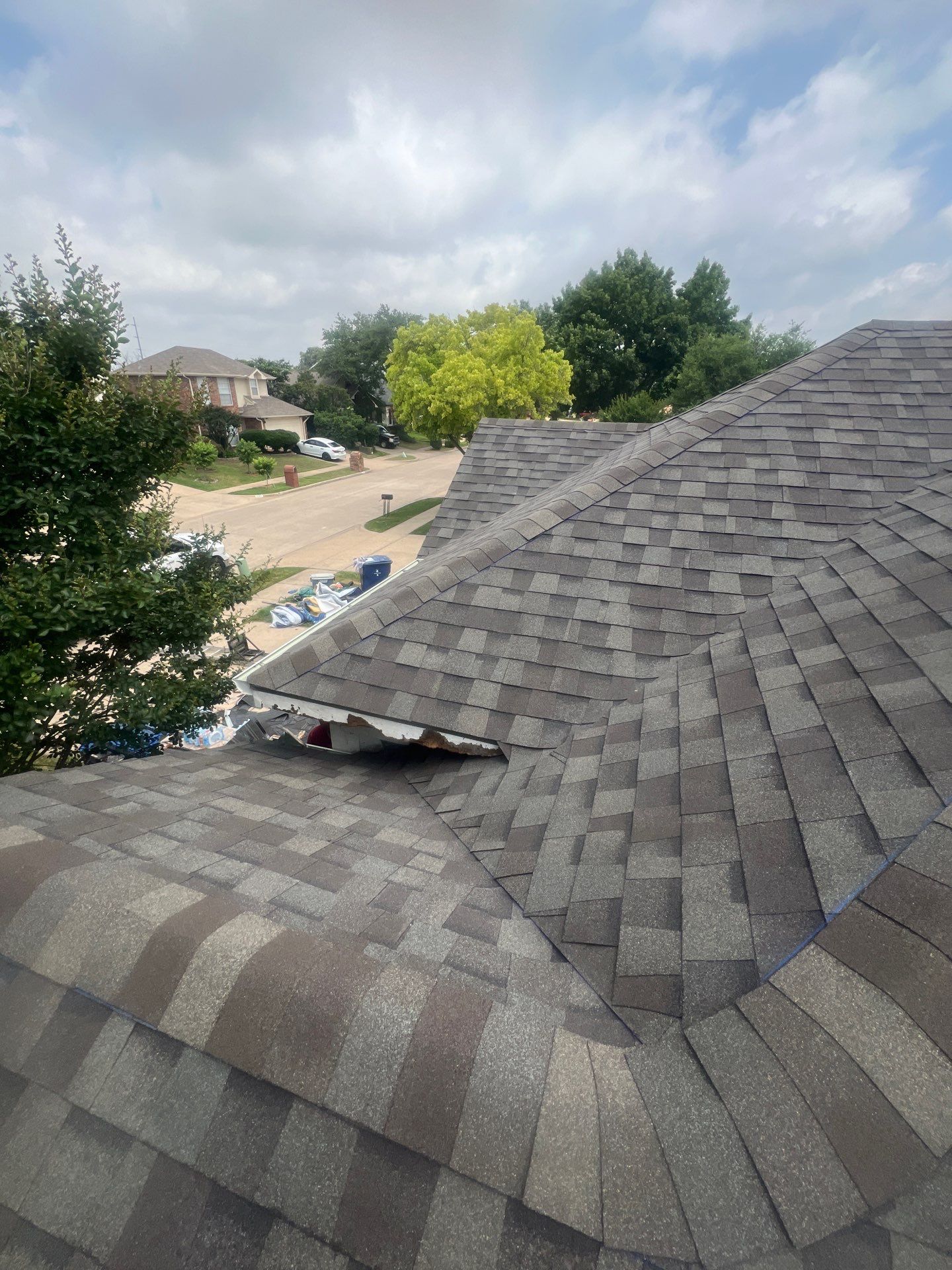 Project in Garland by Rhino Roofing and General Contracting, LLC