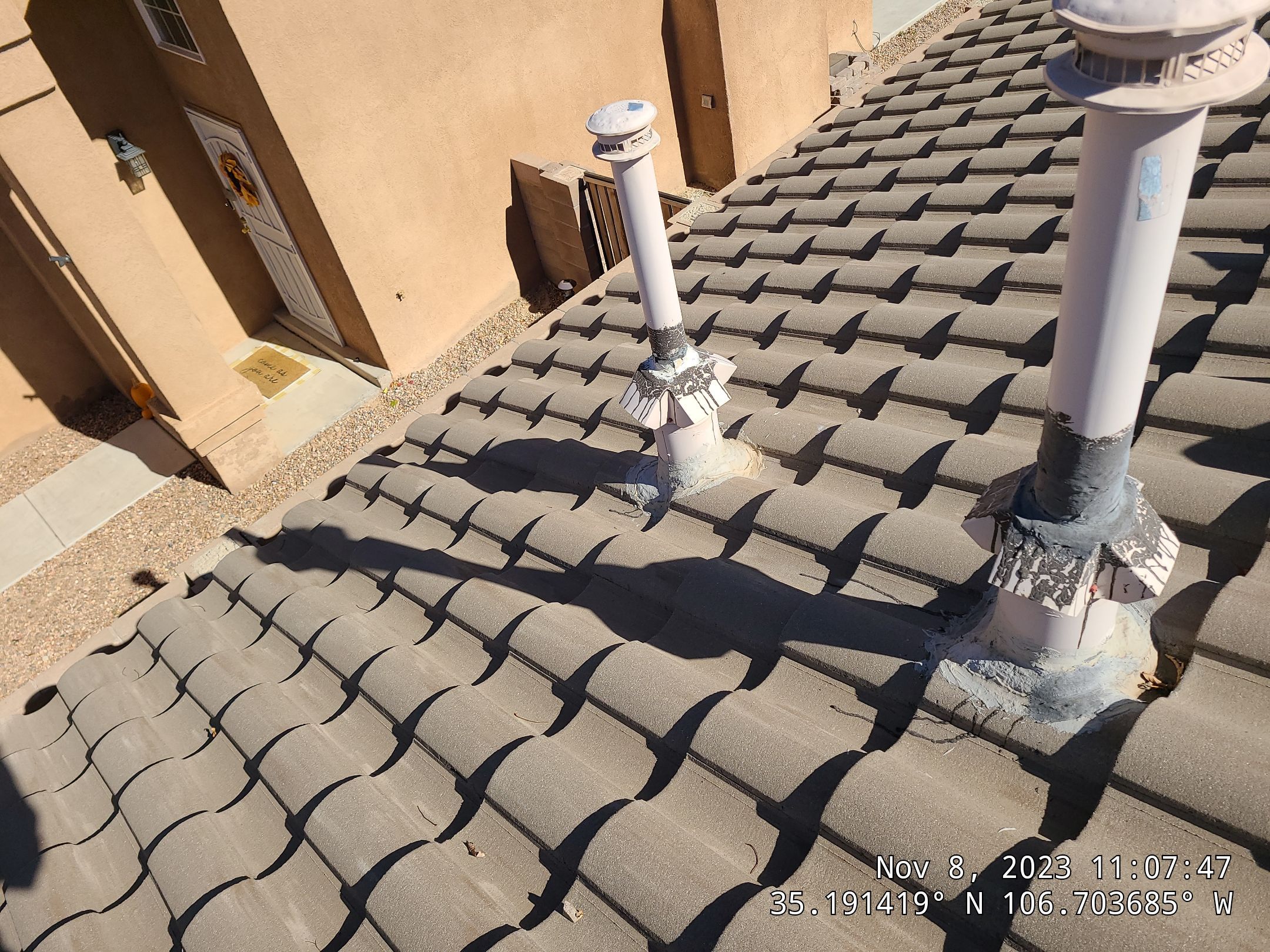 Comprehensive Concrete Tile Roof Underlayment replacement and Vent Sealing in Albuquerque by Doyle Roof Masters Inc