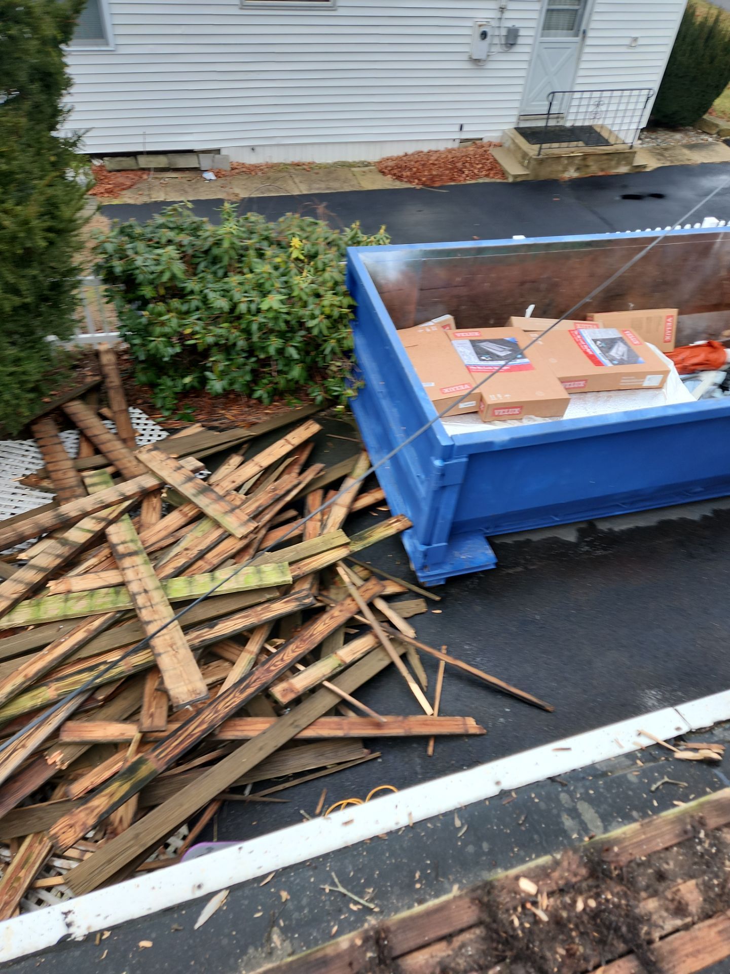 Residential Roofing Installation using Owens Corning TruDefinition Duration Sierra Gray by A Plus Exterior