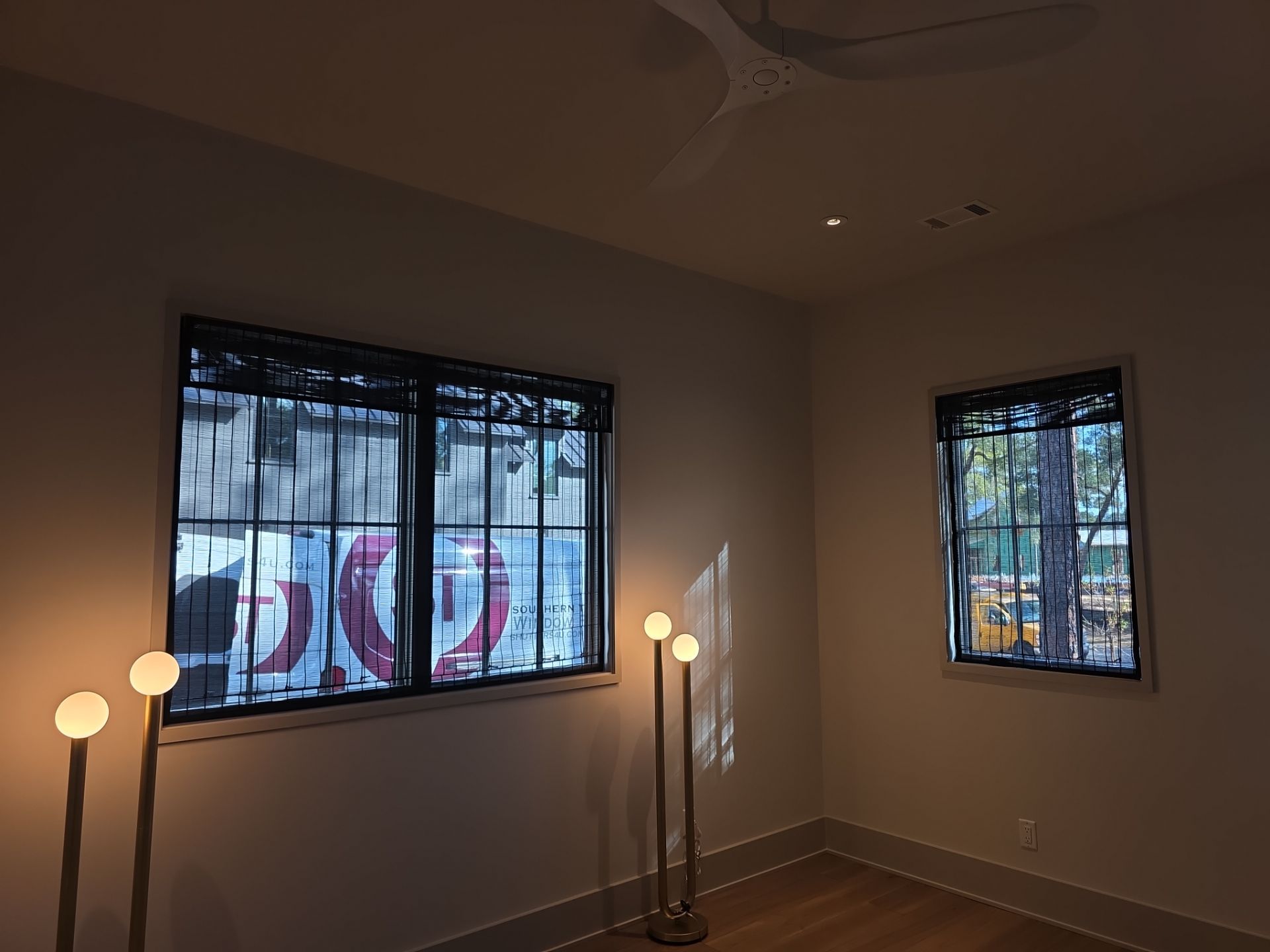 Woven wood shades by Southern Traditions Window Fashions