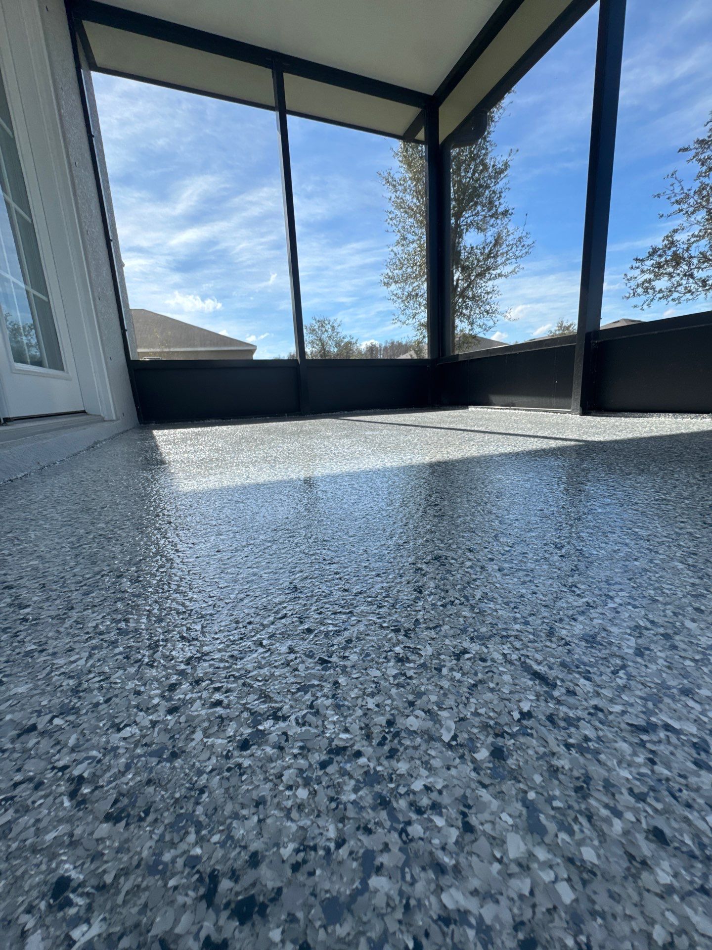 Odessa, FL Lanai Transformation by Performance Floors & Coating