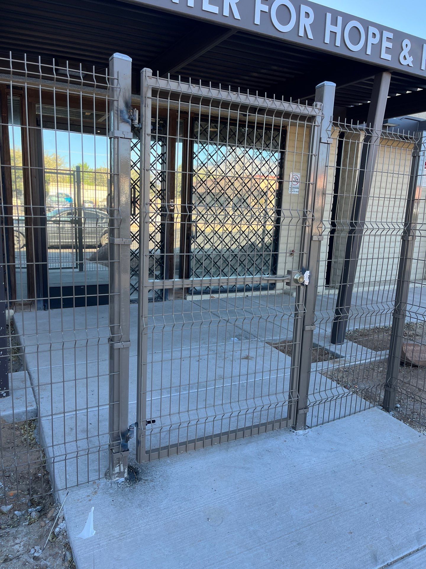 Light Commercial using 6' DM Classic by Valley Fence Company