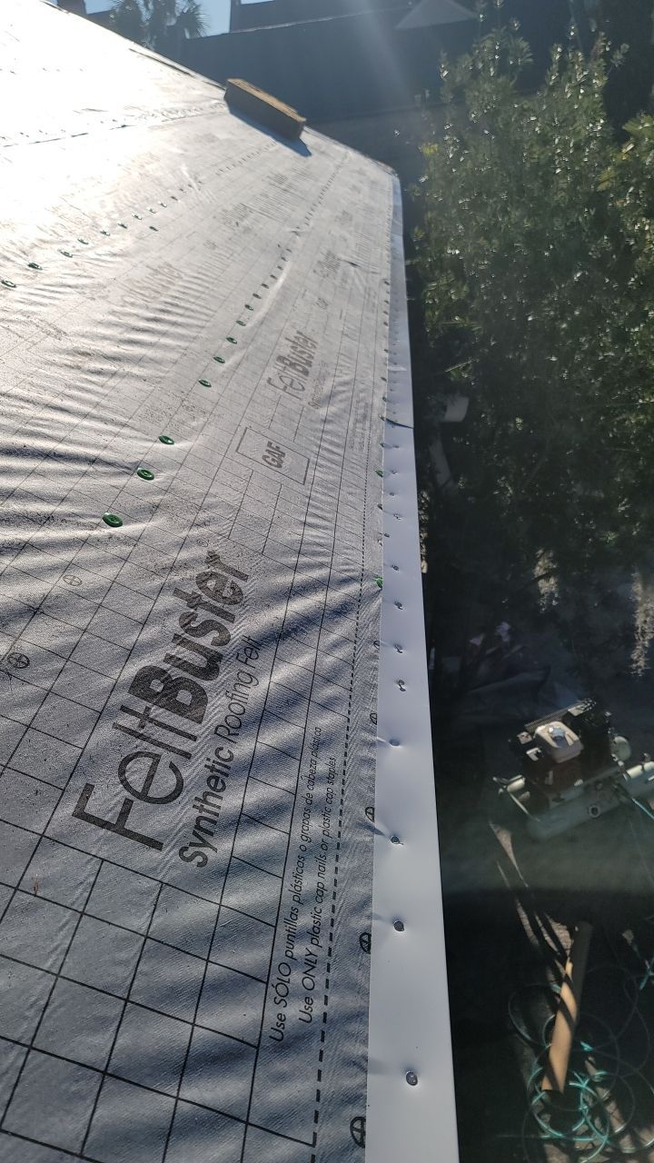 Residential Roofing Installation using Roof Replacement by American Roofing & Construction LLC
