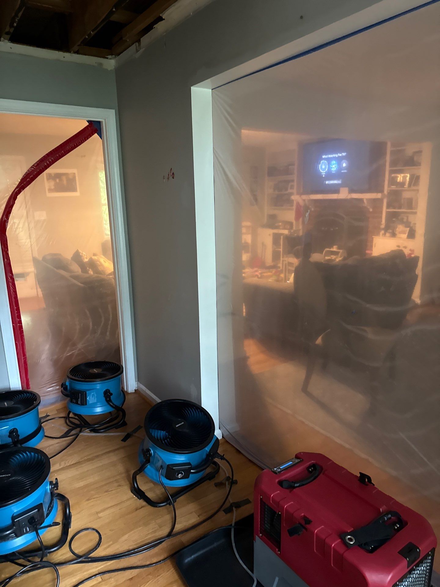 Water Damage Restoration and Structural Drying in Dunwoody by Restoration Damage Pros of Atlanta