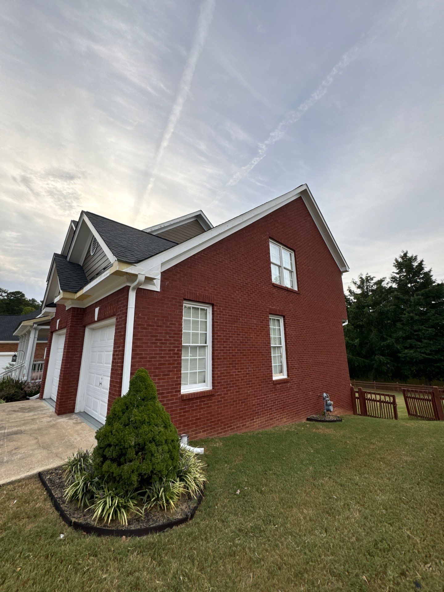 Exterior Painting and Gutter Replacement in Powder Springs by Swift Home Renovations