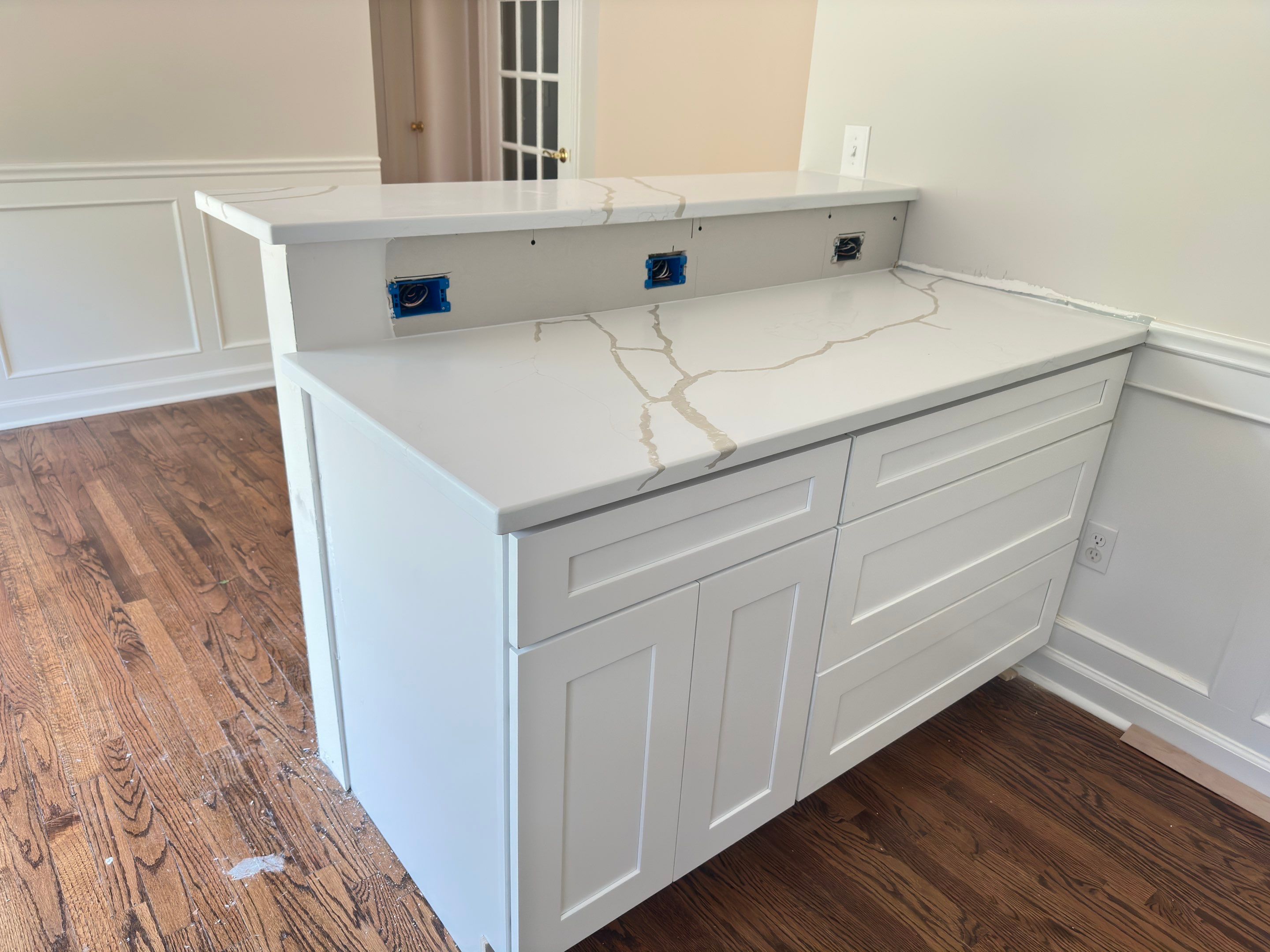 Interior Painting/Bathroom Remodel using Tile by Home Concepts Construction