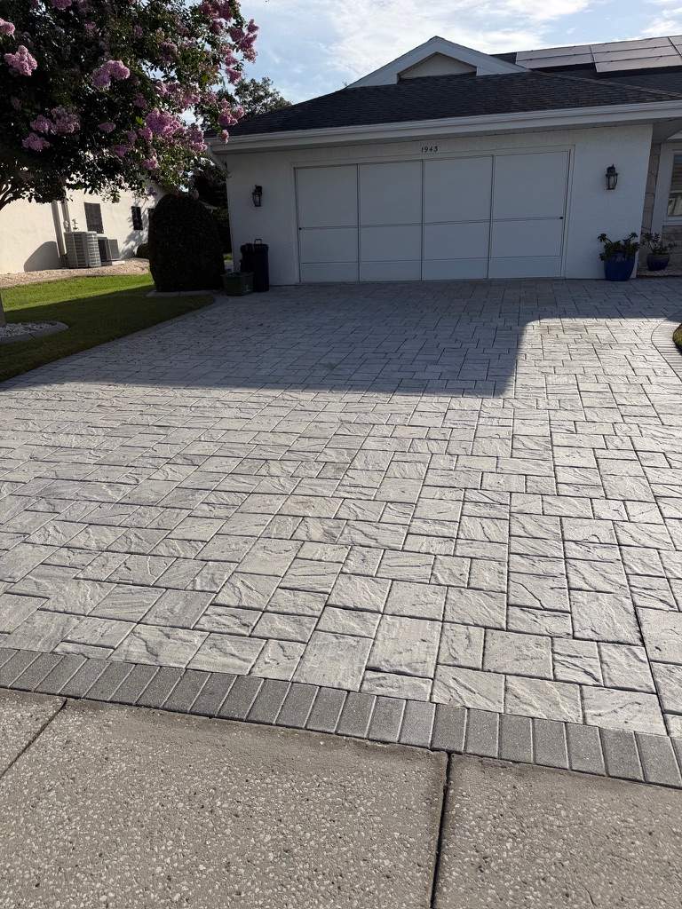 Paver Driveway Cleaning and Sealing in Sun City Center by Supreme Paver Experts