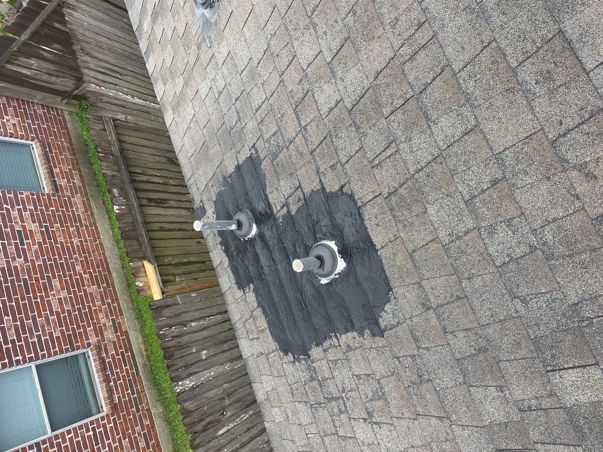 Hail Damage using Owen's Corning Duration (Lifetime) Shingles by Roof Repair Company