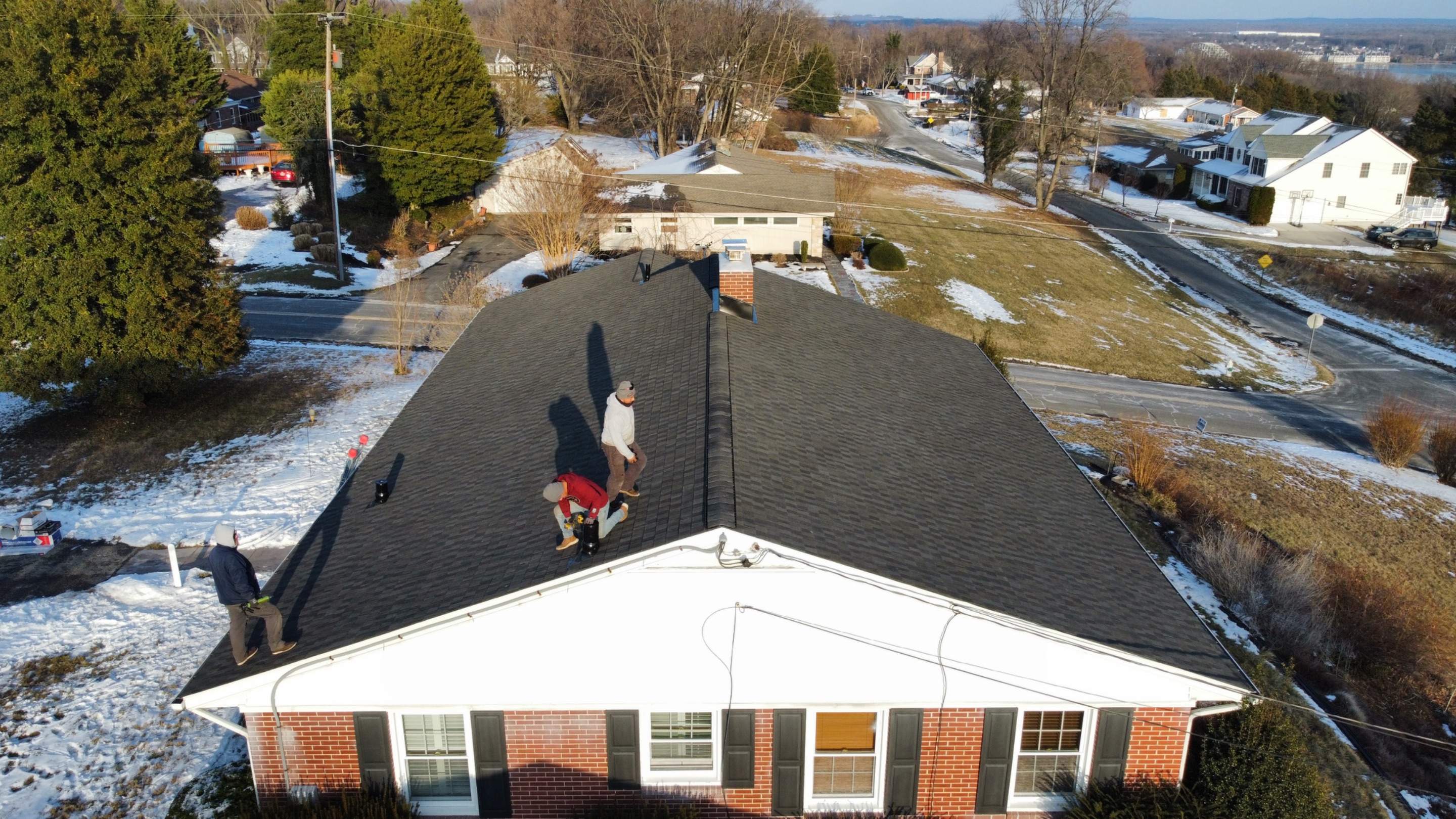 Residential Roofing Installation using GAF Timberline HDZ by Matter Construction, LLC