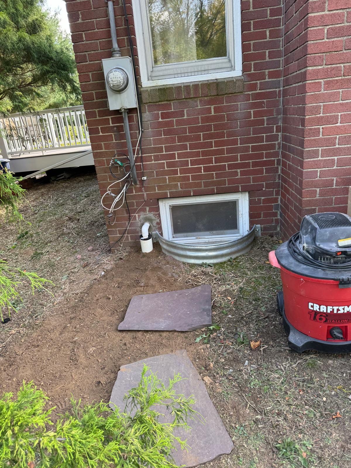 Interior French Drain Washington Township, NJ by Pure Service Pro, LLC 