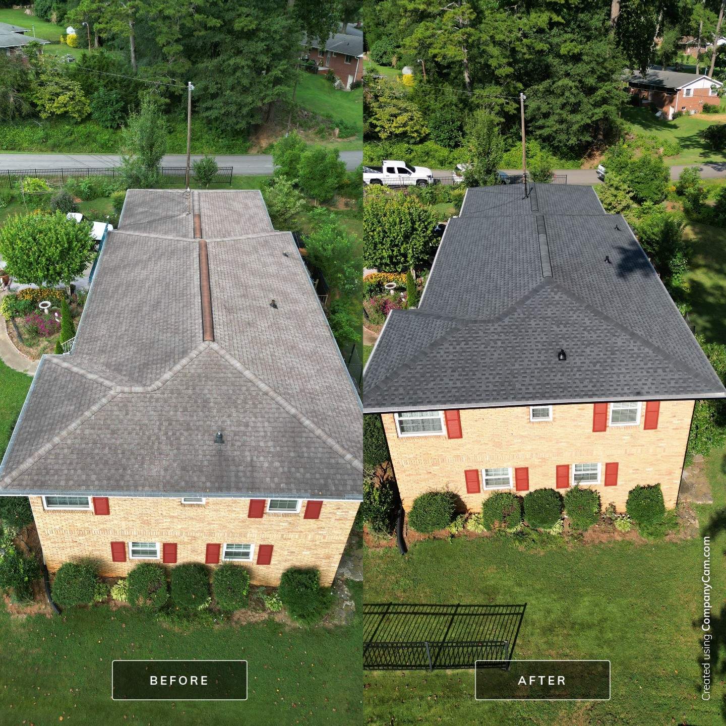 Roof replacement by Deerfield Roofing LLC