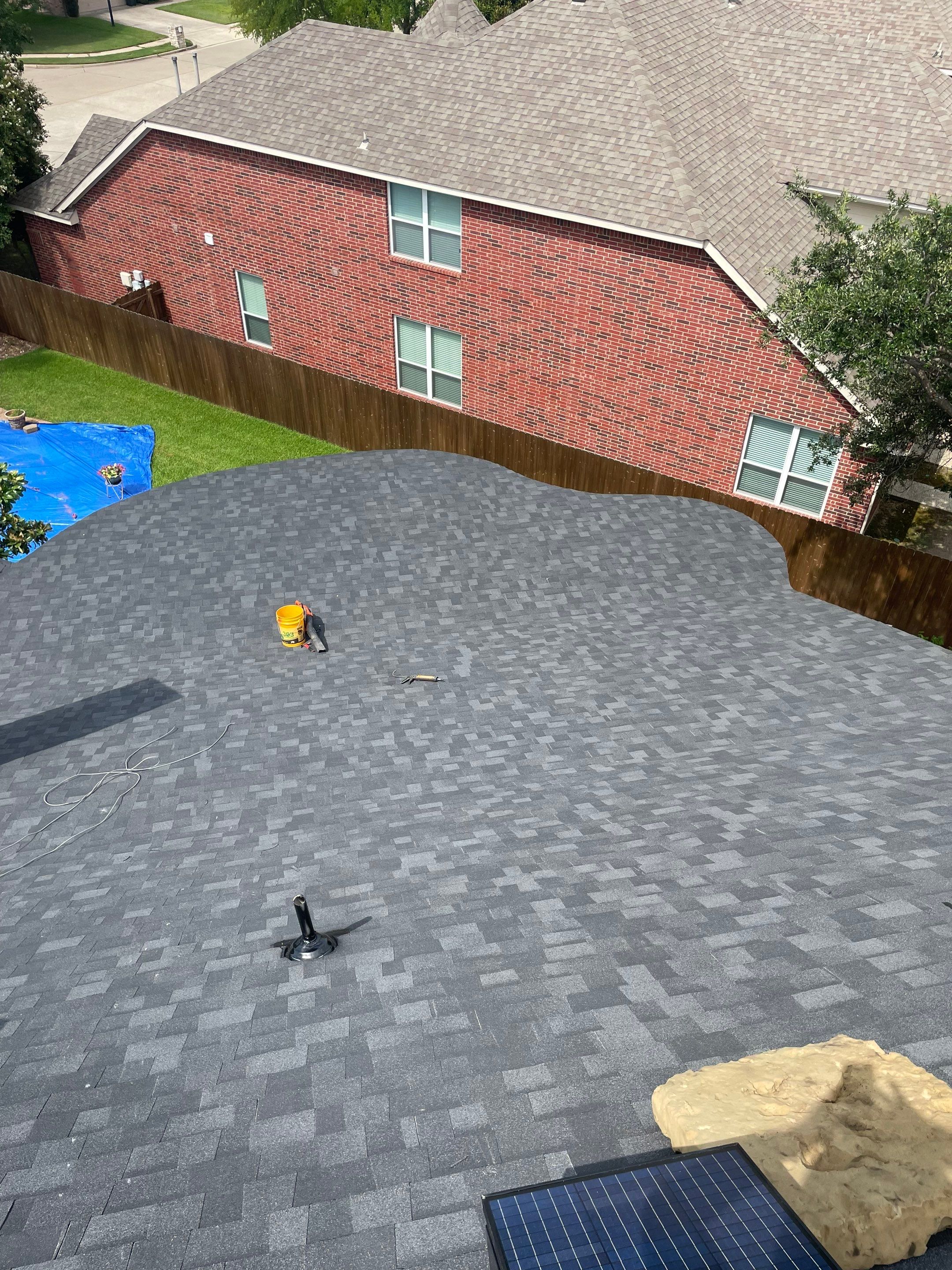Residential Roof Replacement in Keller TX by Becker Roofing and Exteriors