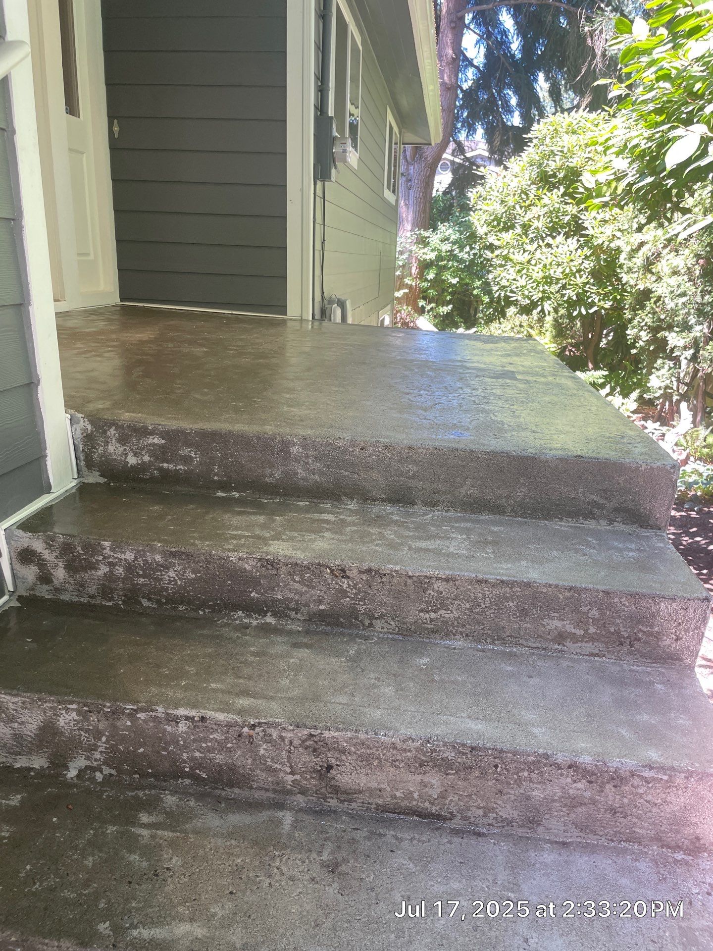 Epoxy Stairs & Sealcoat Driveway Application by Jireh Asphalt & Concrete Inc 
