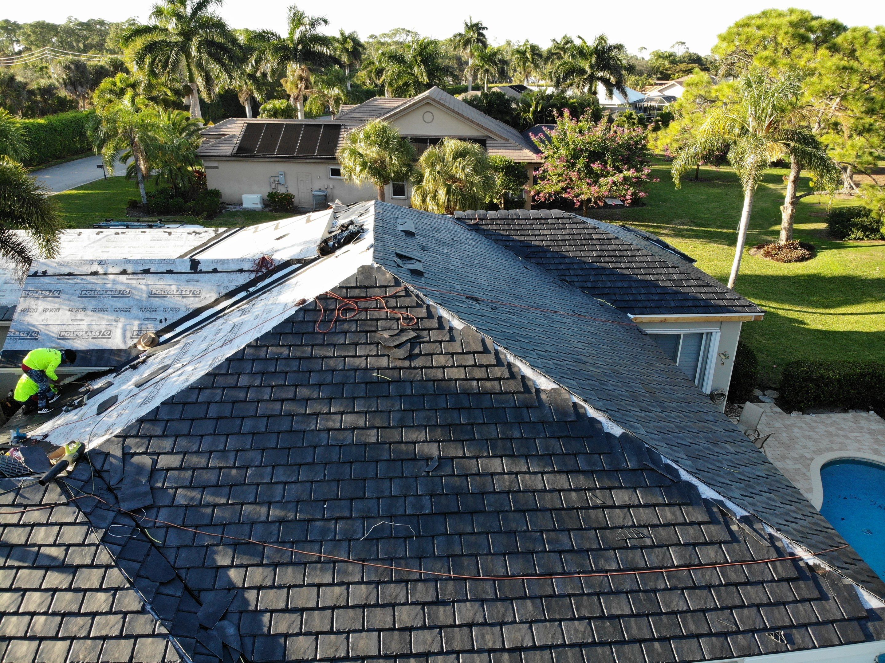 Residential Roofing with Brava Composite Slate  by International Roofing