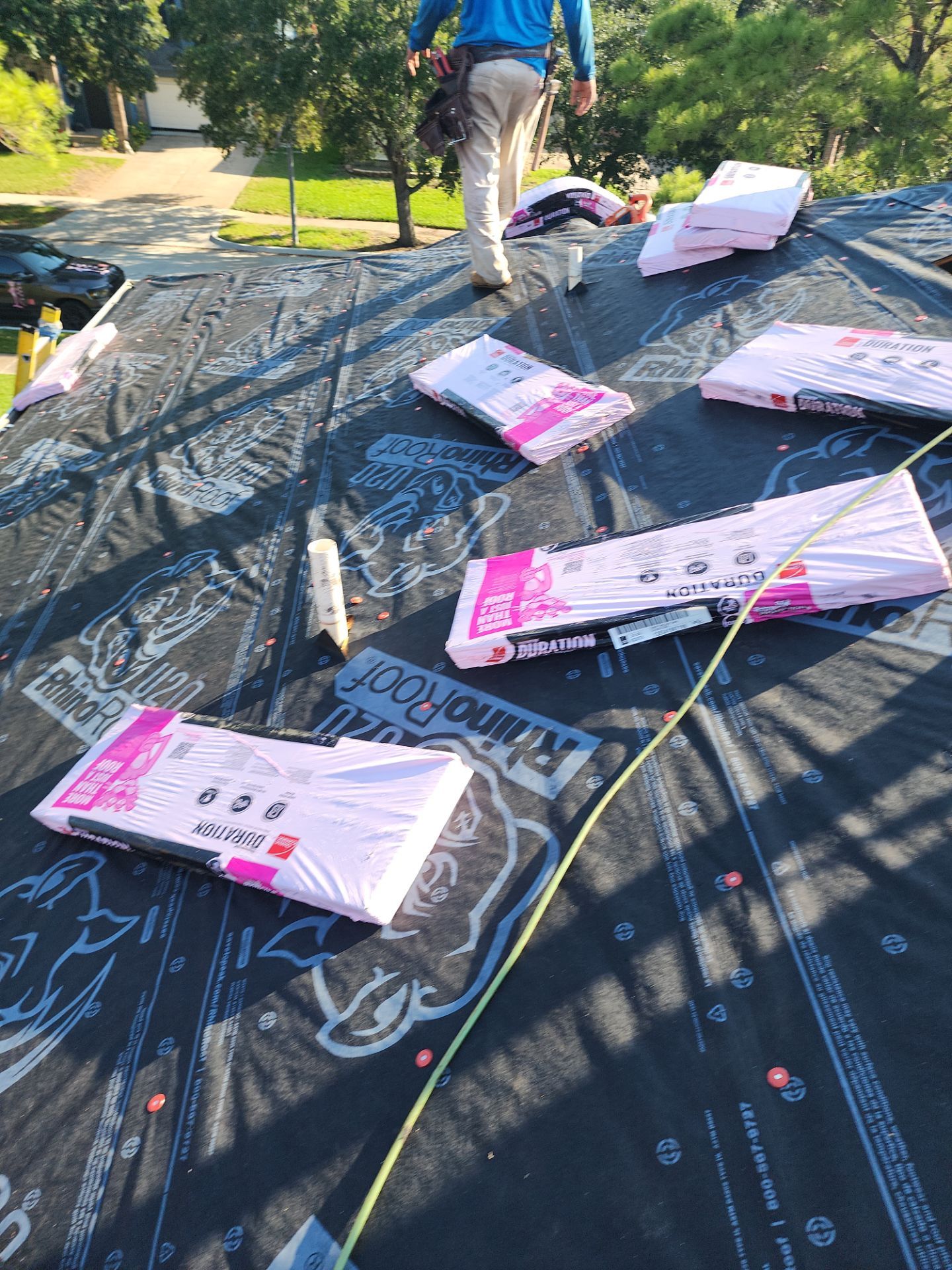 Residential Roofing Repair using Owen's Corning Duration (Lifetime) Shingles by Roof Repair Company