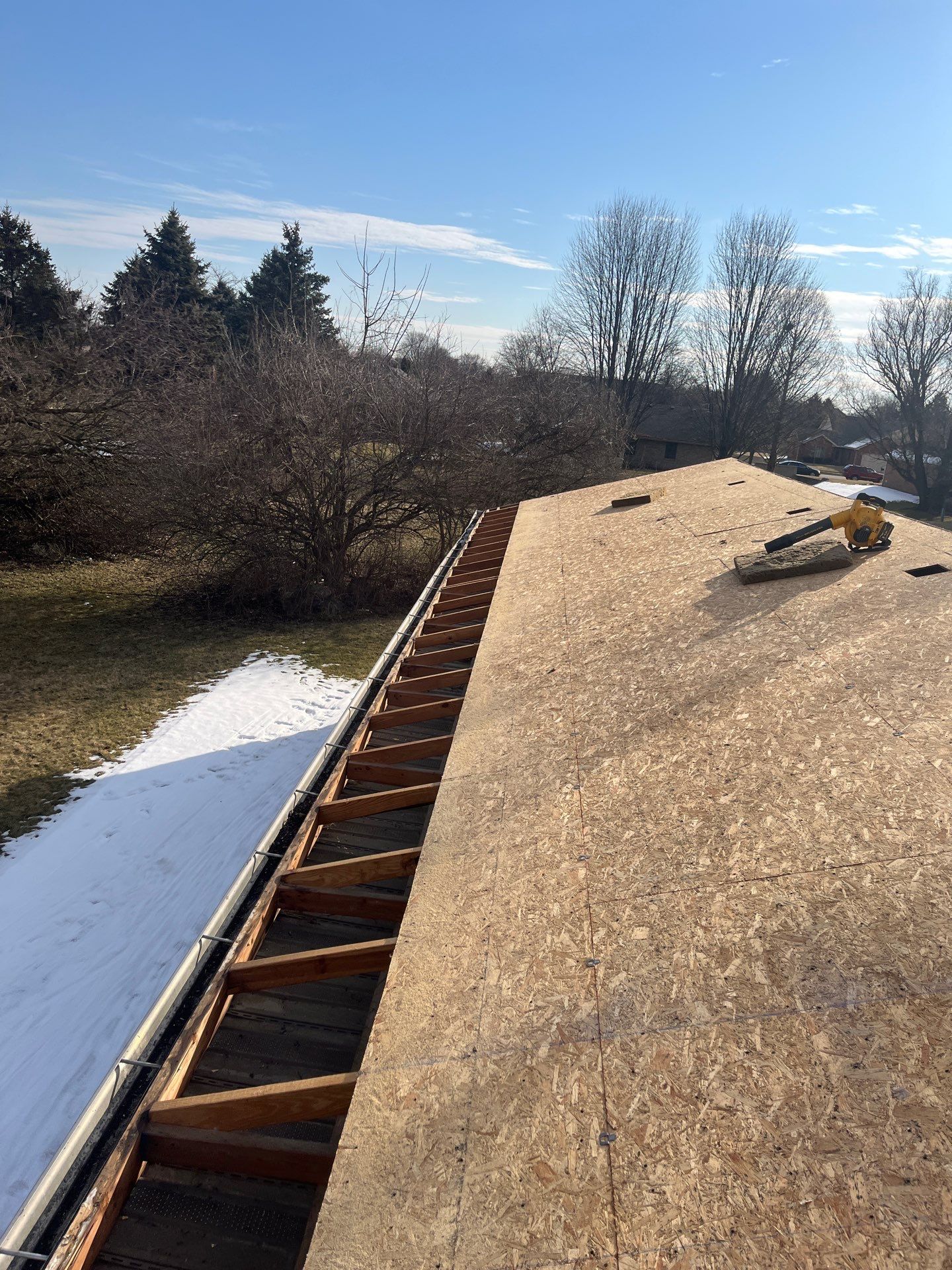 Residential Roofing Installation using GAF Timberline HDZ Weathered Wood by Nitro Roofing and Construction
