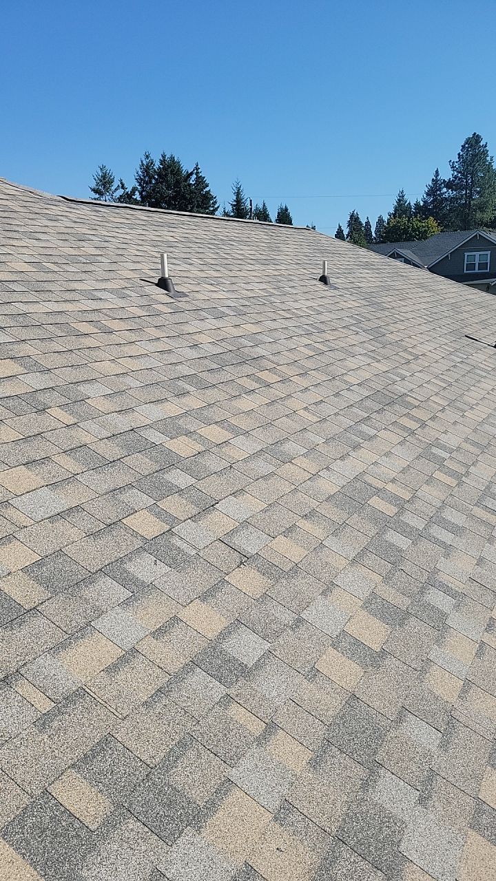 Residential Roofing Installation using IKO Dynasty (Color: Biscayne) by Orezona Building & Roofing Company, Inc.