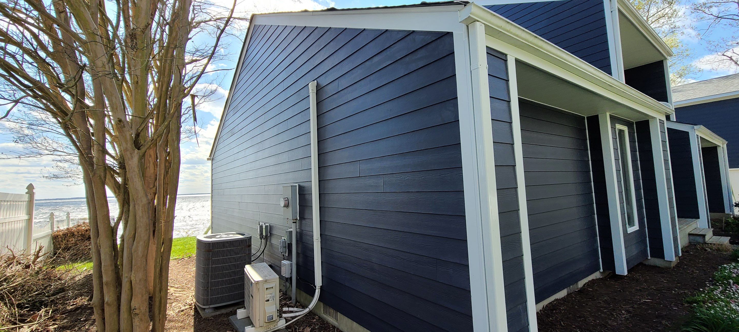 Siding replacement using James Hardie Siding by Window Depot of Annapolis