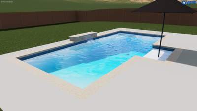 Custom In-Ground Rectangular Pool Installation in Wylie