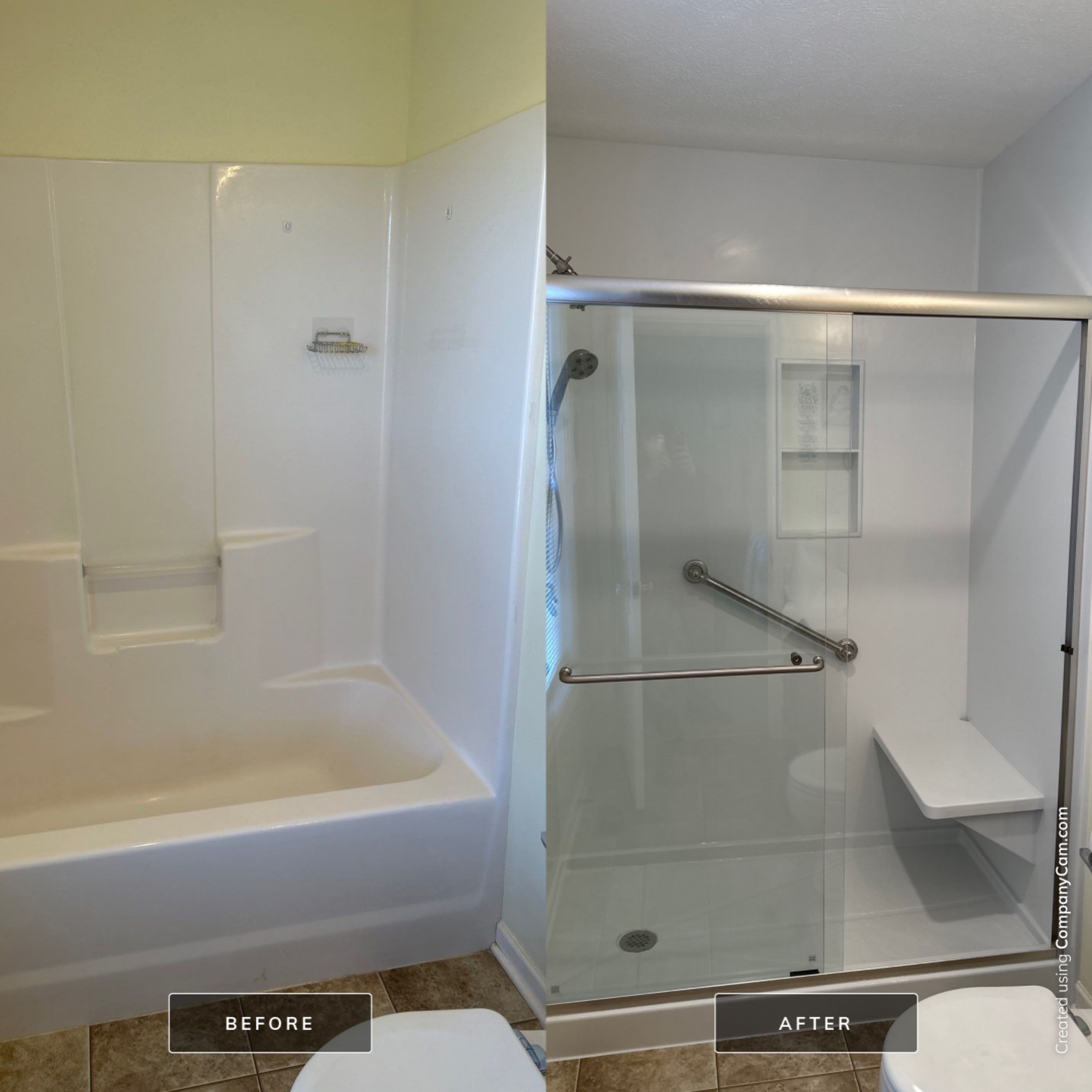 Tub to Shower by BathPlanet SW Virginia