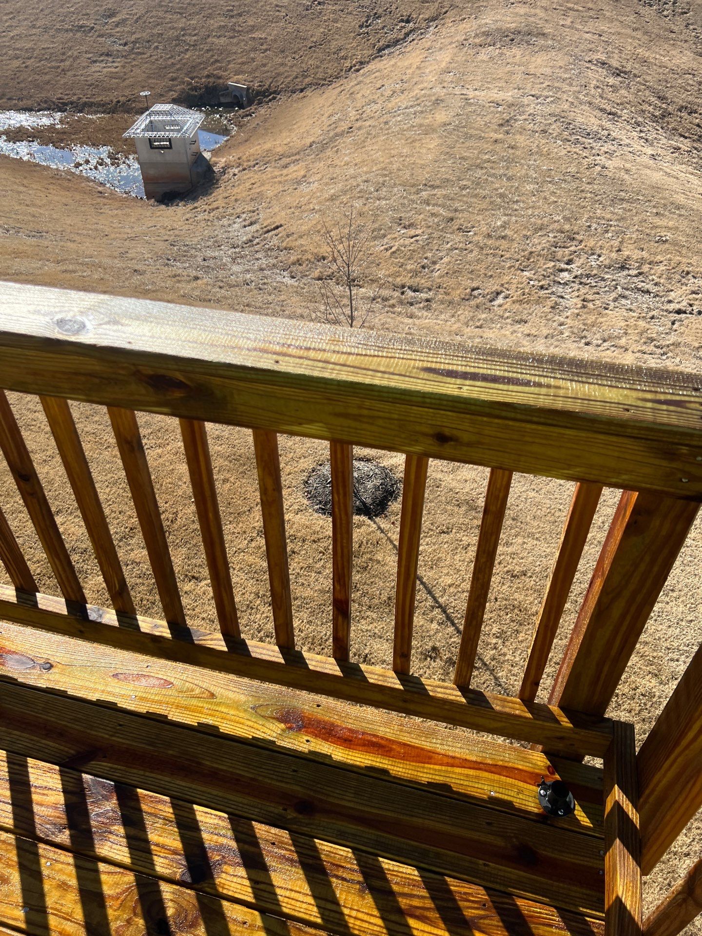 Coated Deck using Wood Sealant by DuraSeal