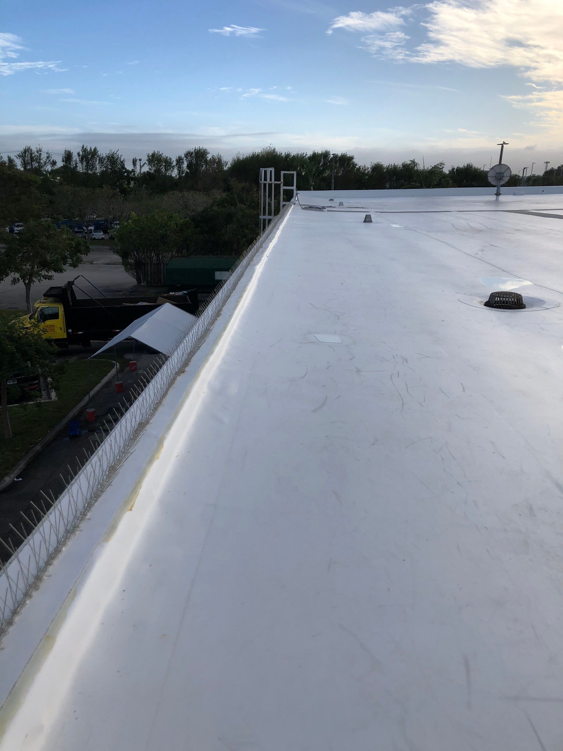Commercial Re-Roof using GAF TPO by First Due Roofing