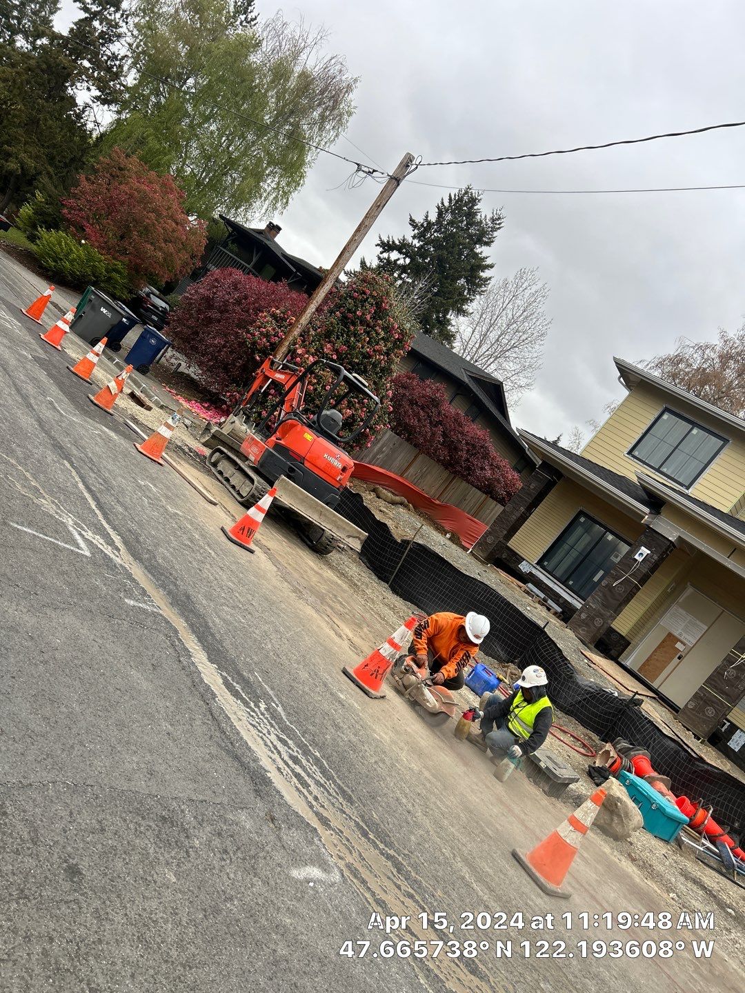 Thomas Custom Homes Development  by Jireh Asphalt & Concrete Inc 