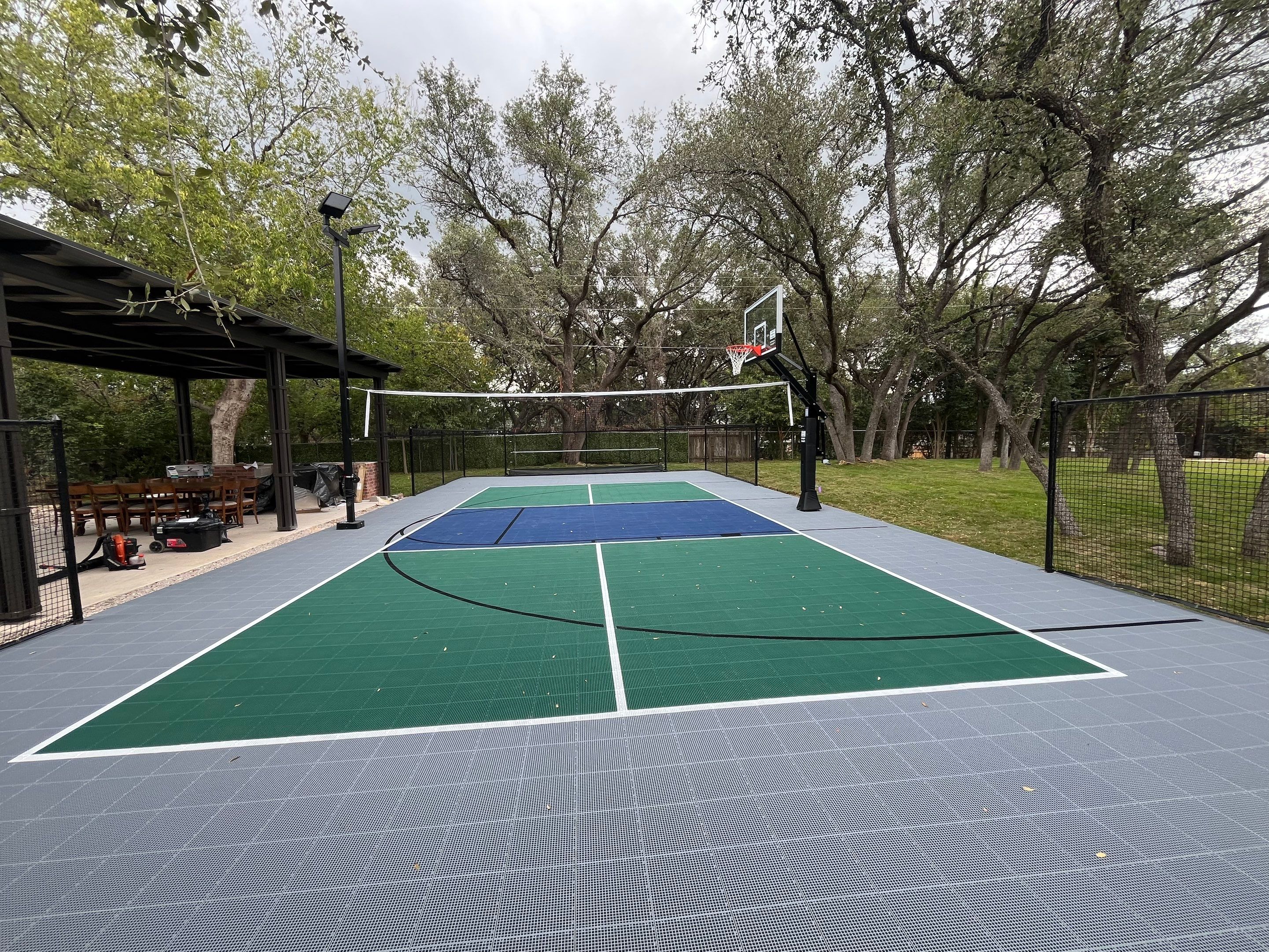 Refurb Gamecourt in Austin by Sport Court Austin