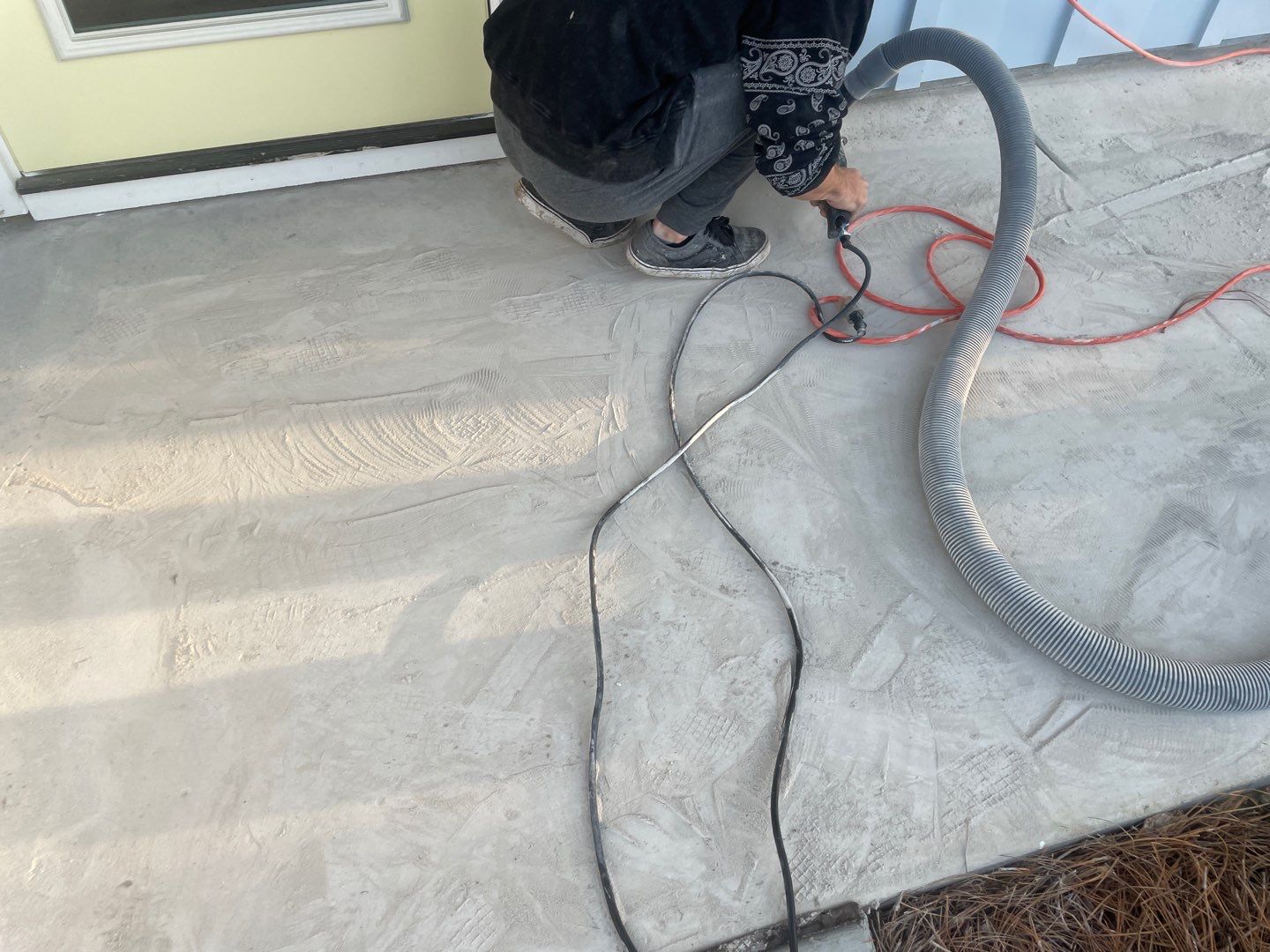 Front Patio Install by Innovative Concrete Coatings 