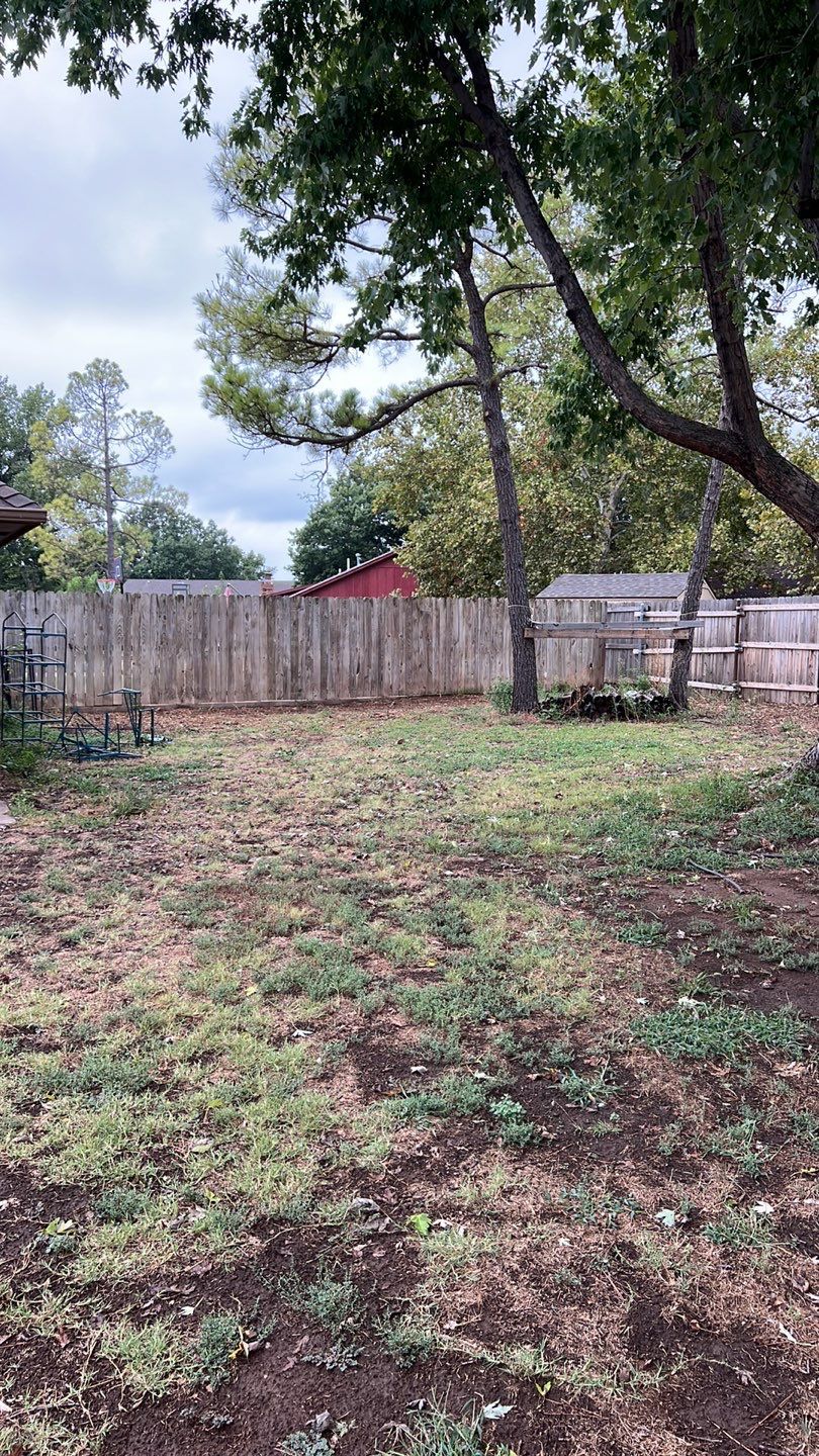 Tree removal , Concrete, Pergola, and sod install  by Clays Services Inc
