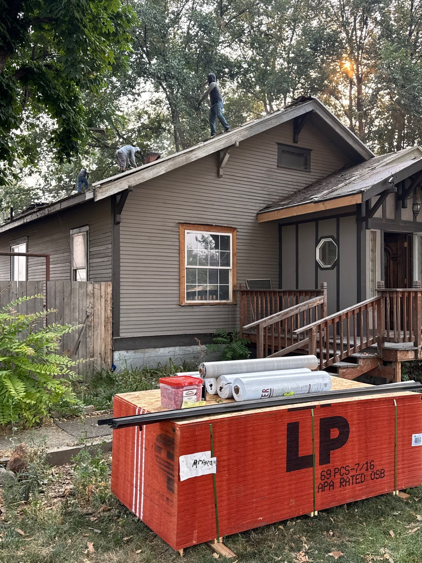Full Residential Roof Replacement with New OSB Sheathing in Nampa by Olive Roofing