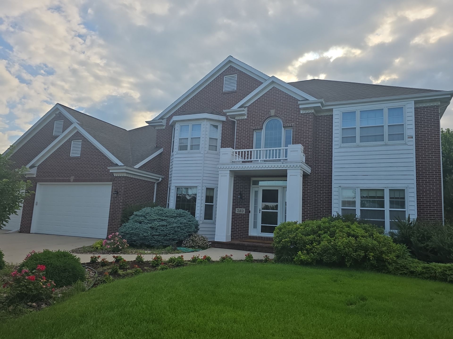  Country Club Lane Brick Home   by Gellings Roofing and Siding LLC