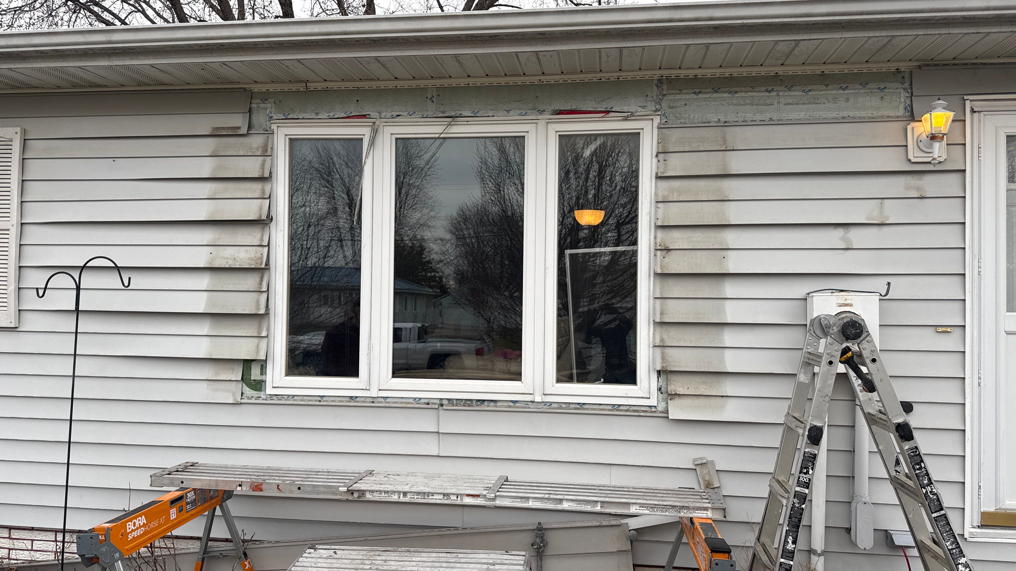 Window Installation using Pella Lifestyle Series by United Windows and Siding LLC