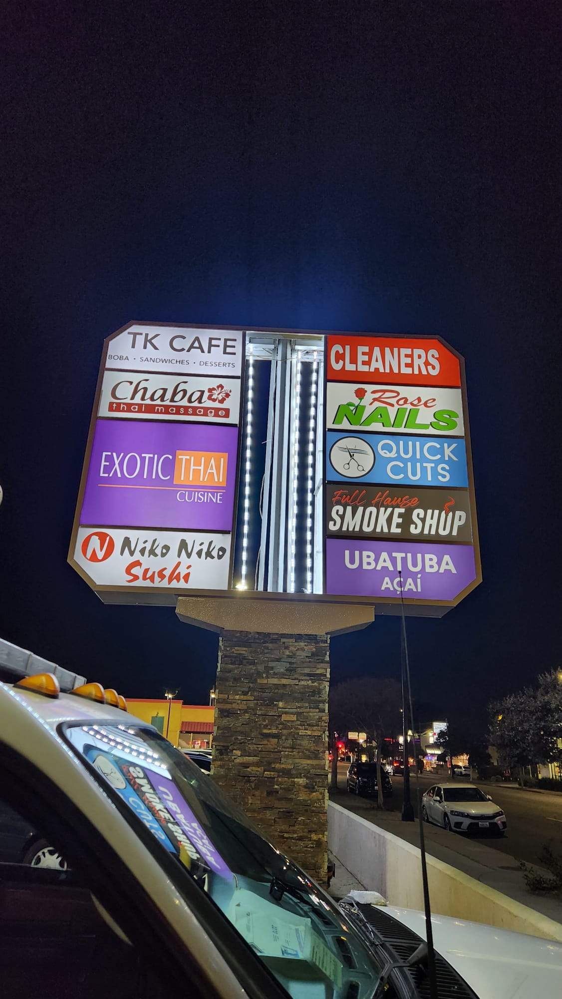Project in Burbank by Golden State Signs