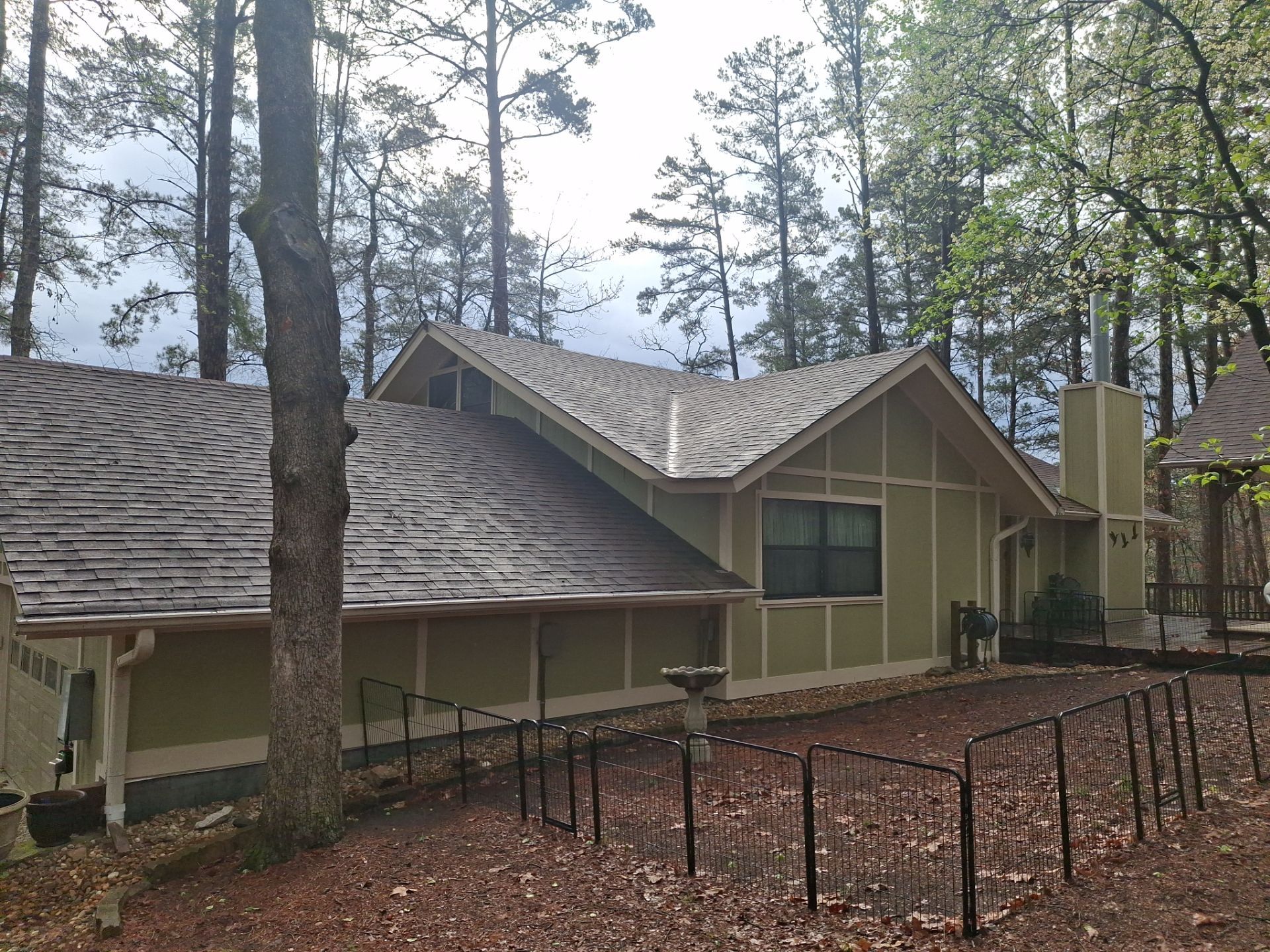 Complete Exterior Color Transformation in Holly Lake Ranch, Texas by Quality Coats Painting
