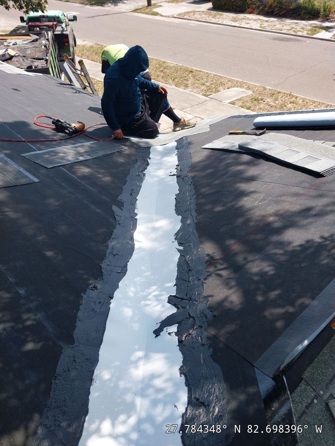 Project in St. Petersburg 33713 by Mitchell Roofing Company LLC 
