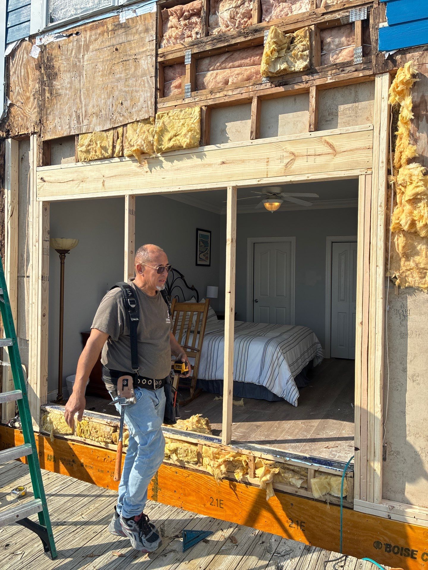 Oceanfront Structural Repair and Exterior Rebuild in Oak Island NC | RGR Construction and Roofing, LLC by RGR Construction and Roofing, LLC