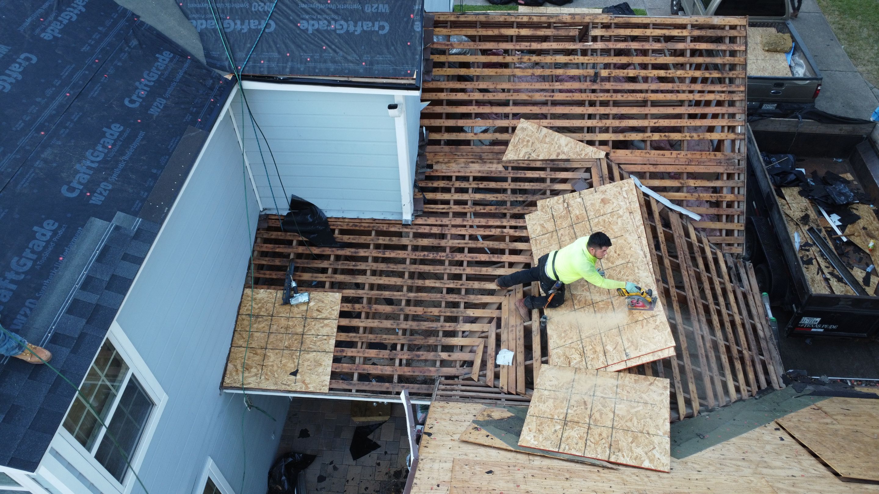 Project in Cypress, Texas by Roof Top Innovations