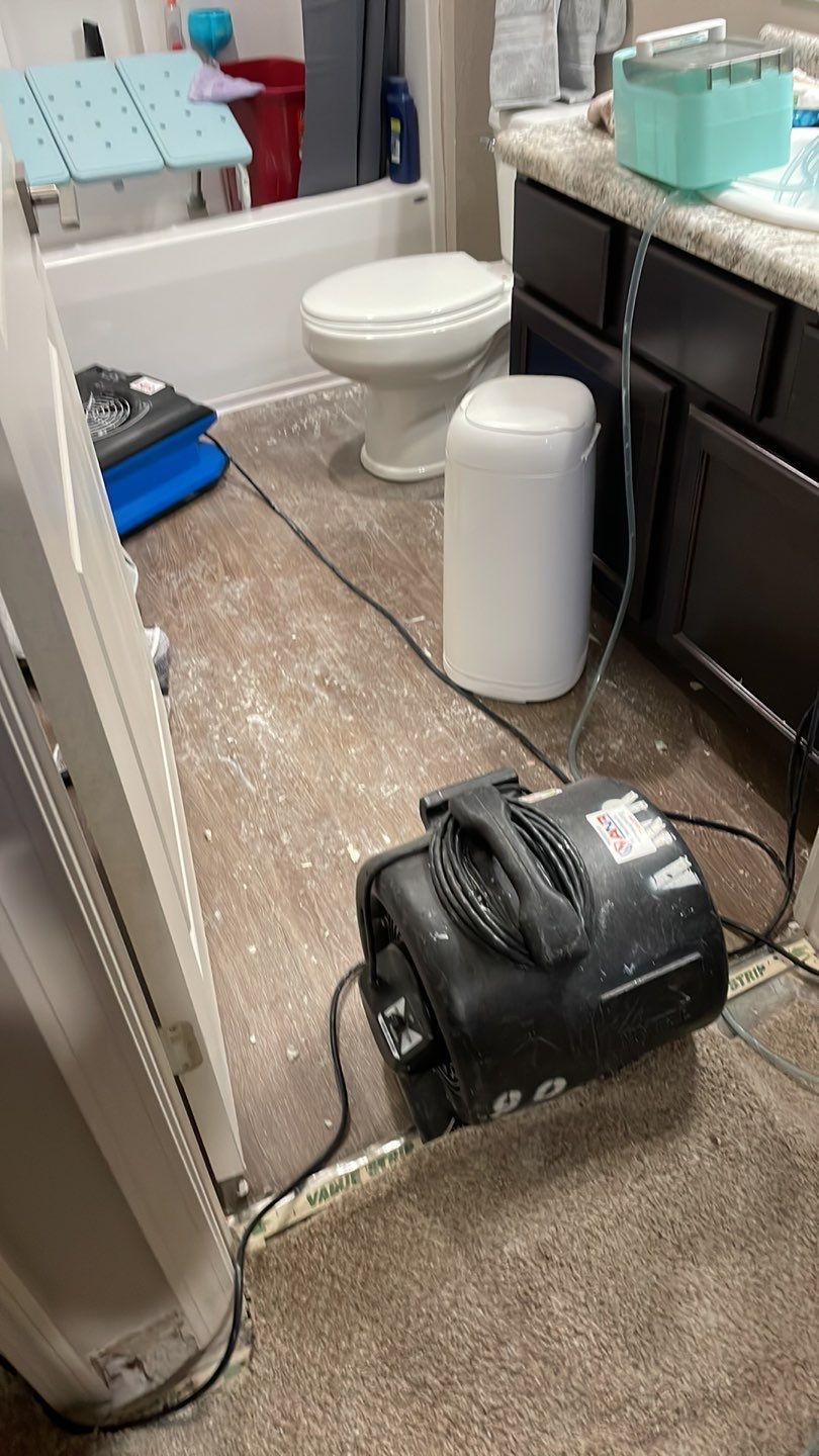 Interior Water Damage in Apartment Complex in New Albany, IN by ANR Restoration