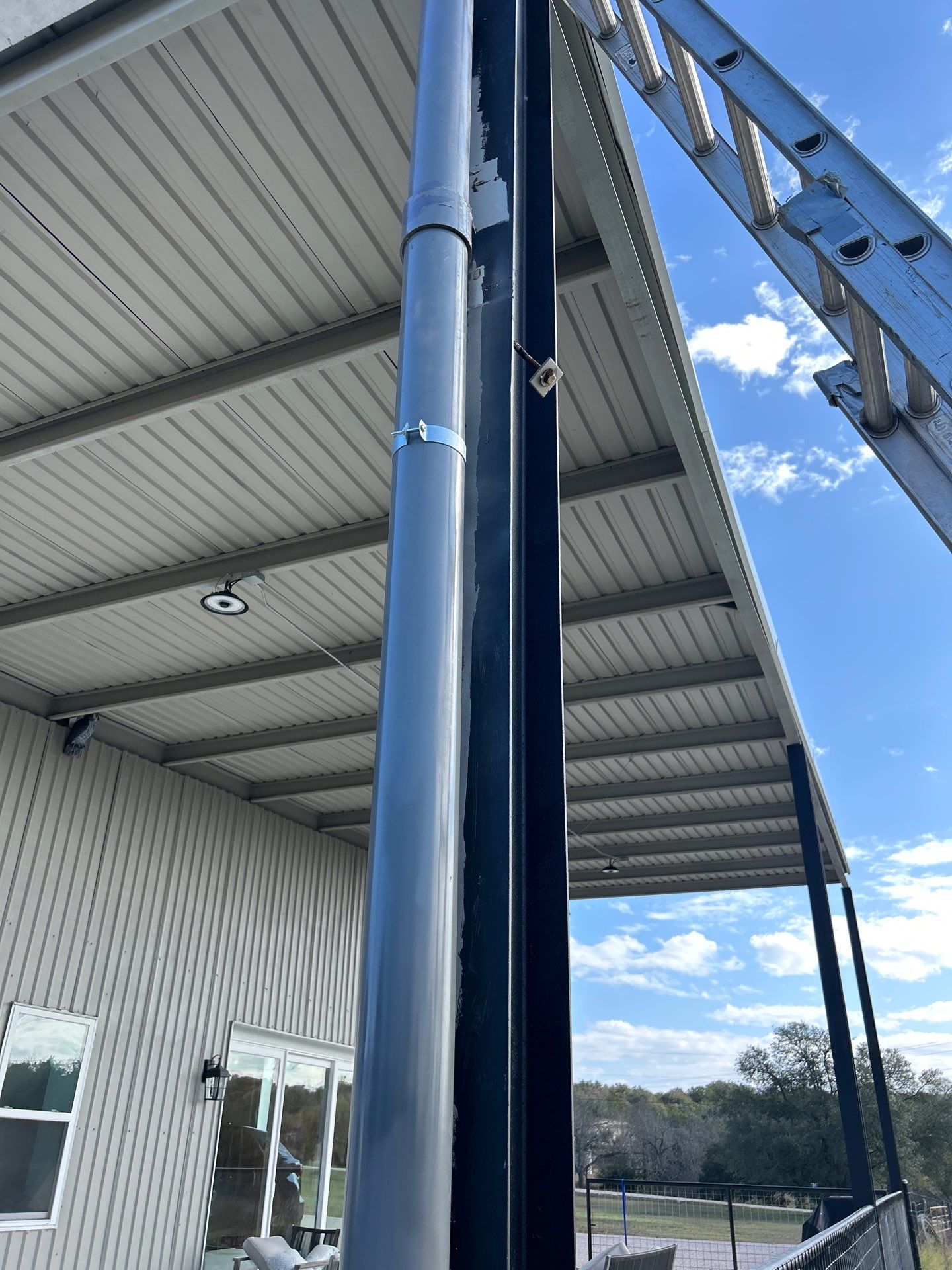 46.4 K - Dome Roof- Silver using  3302D Aqualine Tank by Hill Country Rain Water
