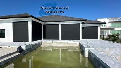 7 UltraShield Motorized Hurricane Screen