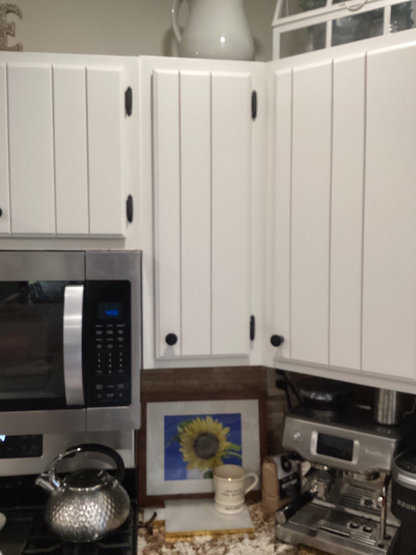 Kitchen Cabinet Painting  by Dennis Moffitt Painting