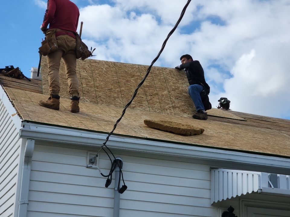 Residential Roofing Installation using GAF Timberline HDZ Pewter Gray by Nitro Roofing and Construction