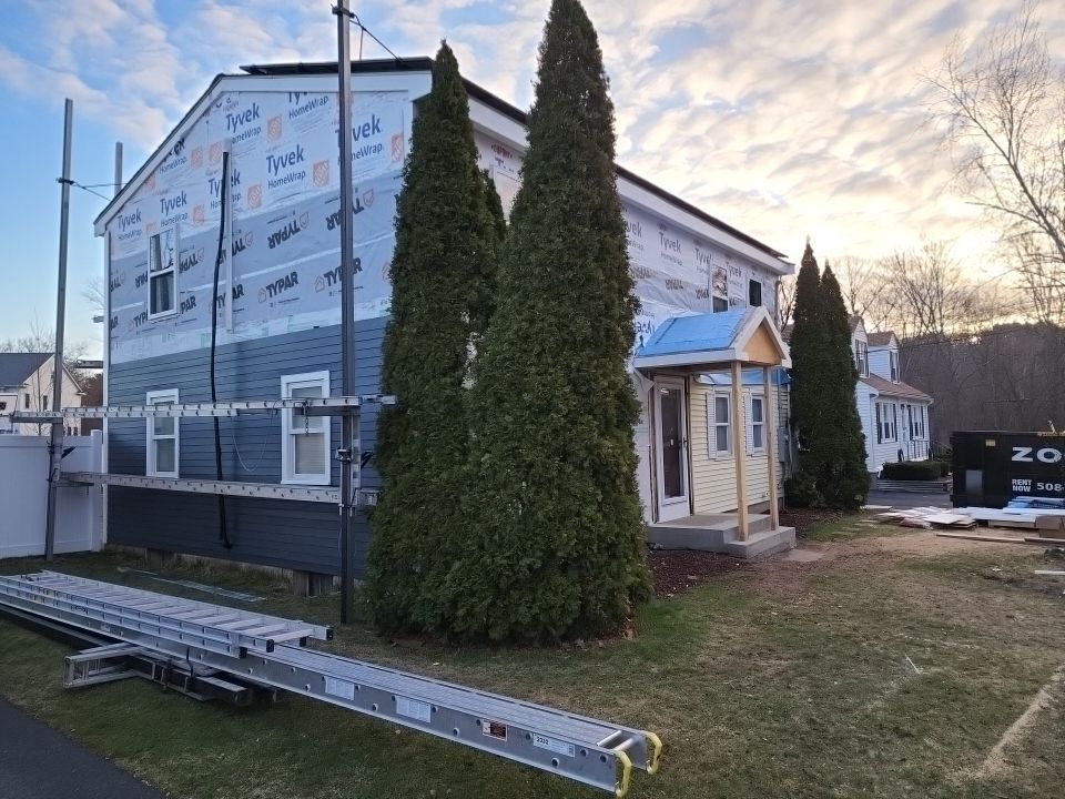 Siding Installation using James Hardie by UBrothers Construction